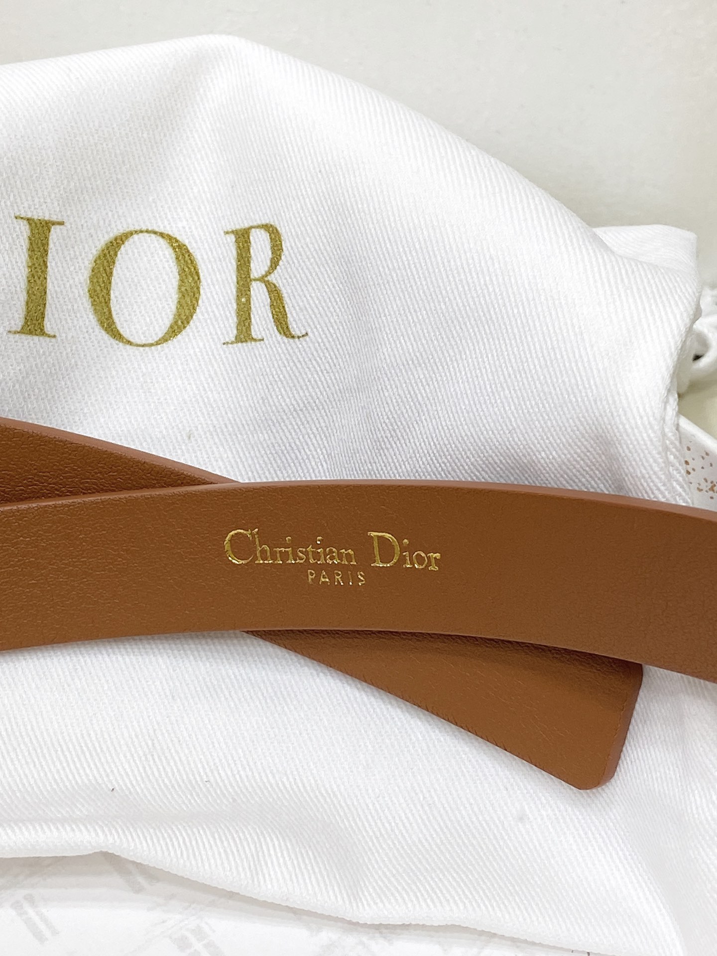 Dior Leather Belts 1:1 Mirror Version