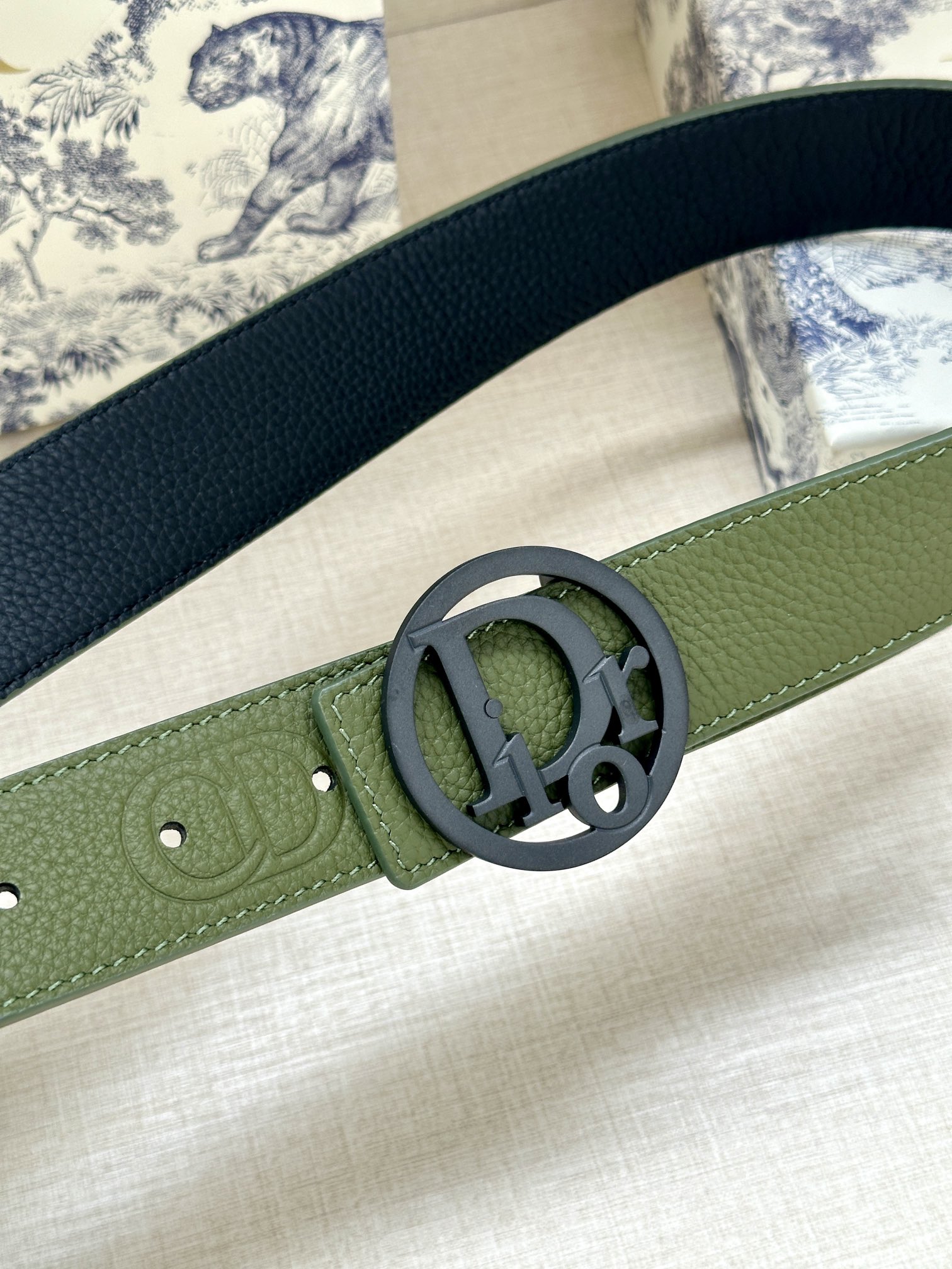 Dior Leather Belts 1:1 Mirror Version
