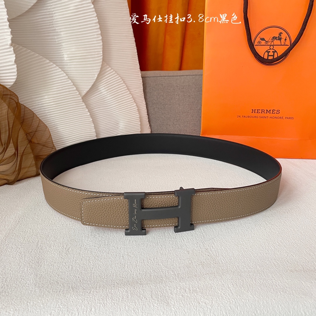 Hermes Leather Belts 1:1 Mirror Version