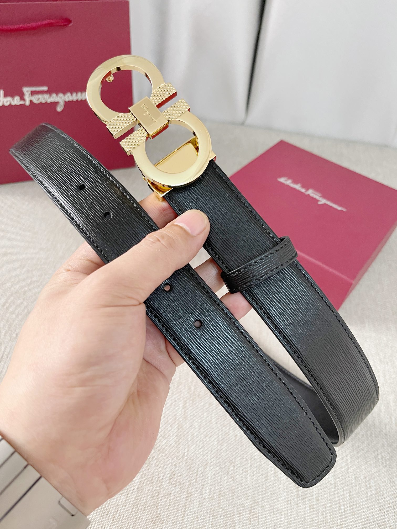 Ferrgamo Leather Belts 1:1 Mirror Version