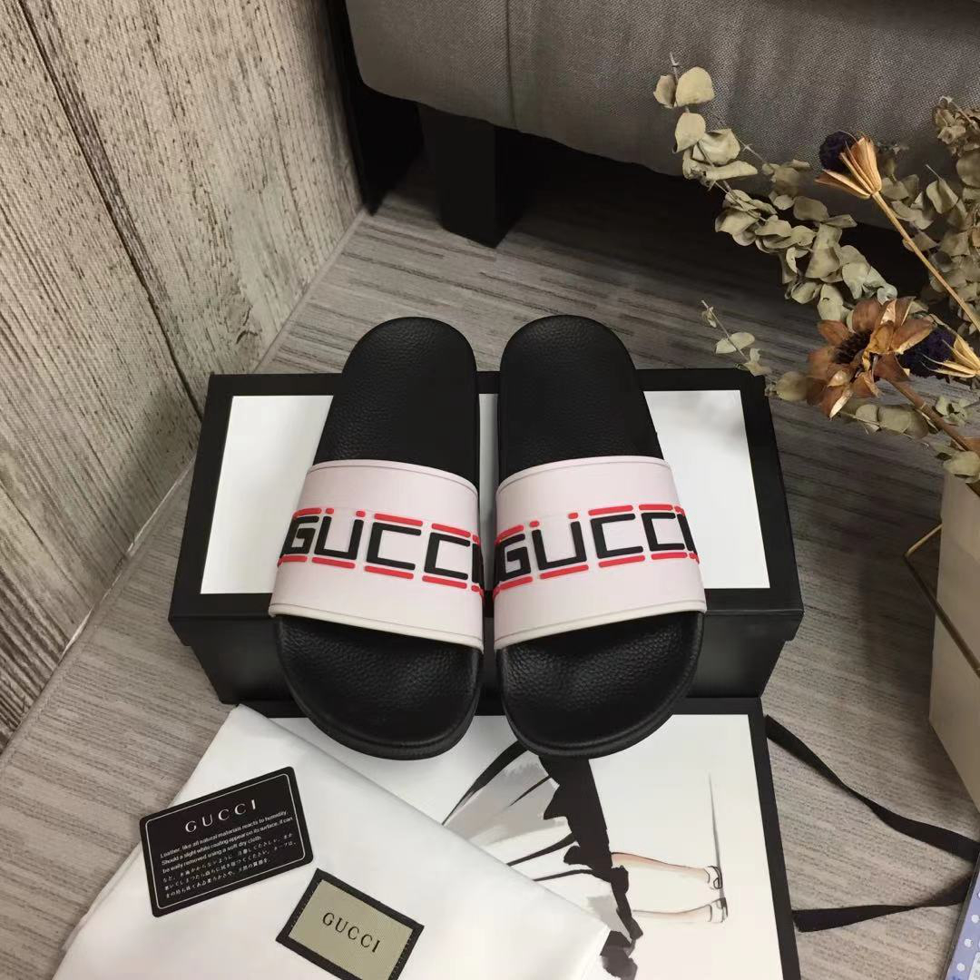 Gucci GG Blooms Supreme Floral Slide Sandal 408508 (Replica)