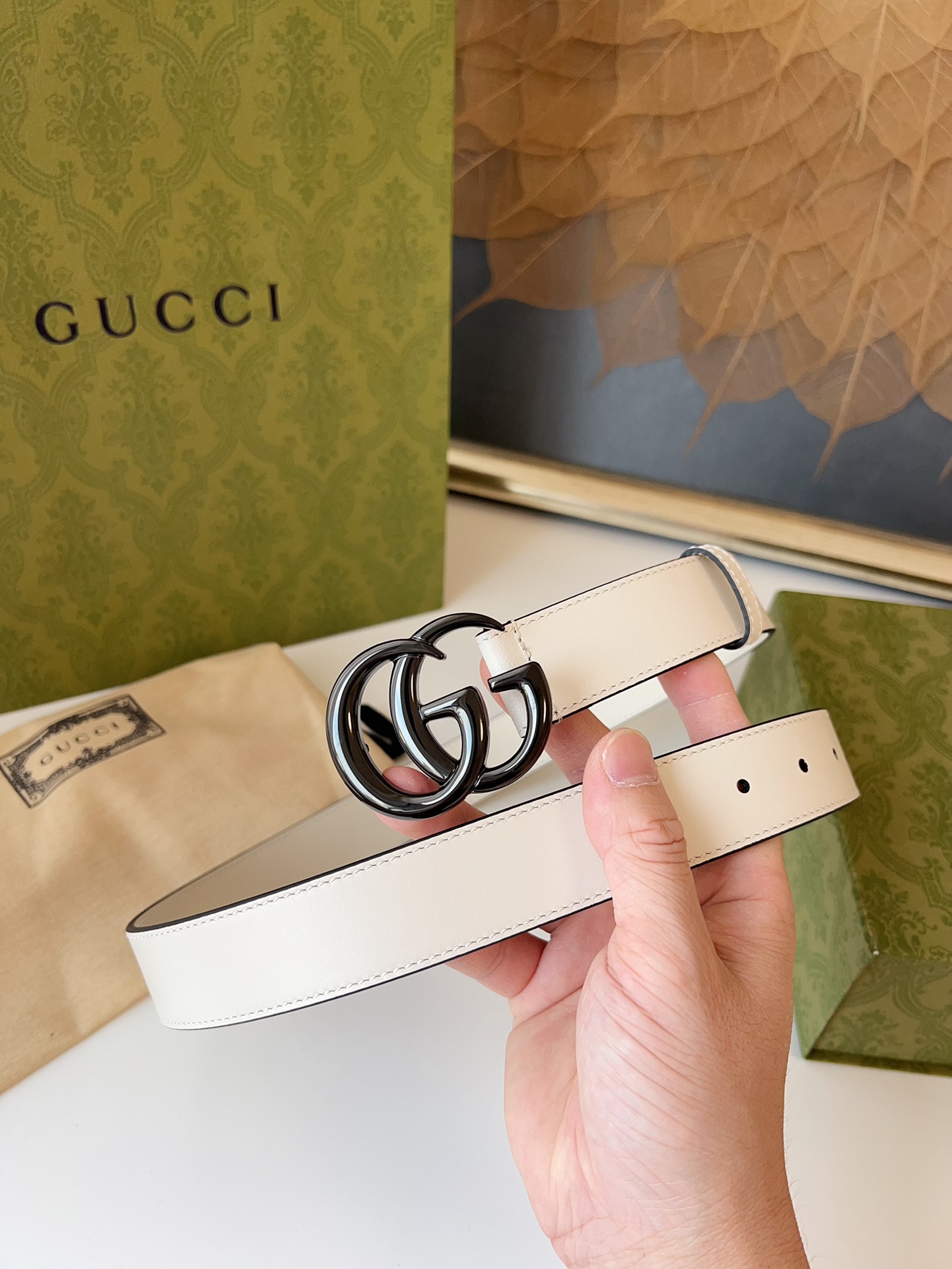 Gucci Leather Belts 1:1 Mirror Version