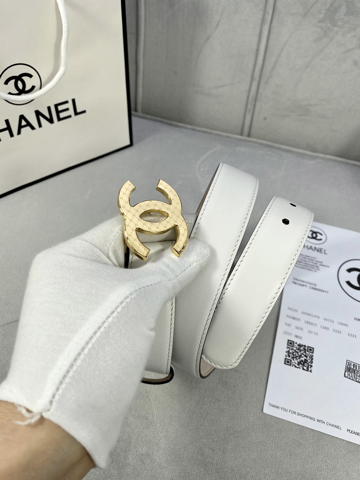 Chanel Leather Belts 1:1 Mirror Version