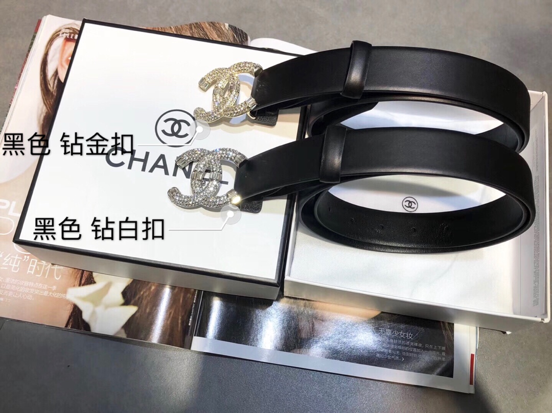 Chanel Leather Belts 1:1 Mirror Version