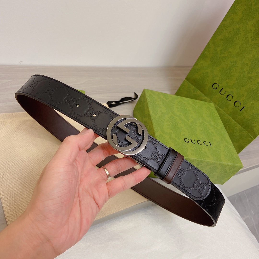 Gucci Leather Belts 1:1 Mirror Version