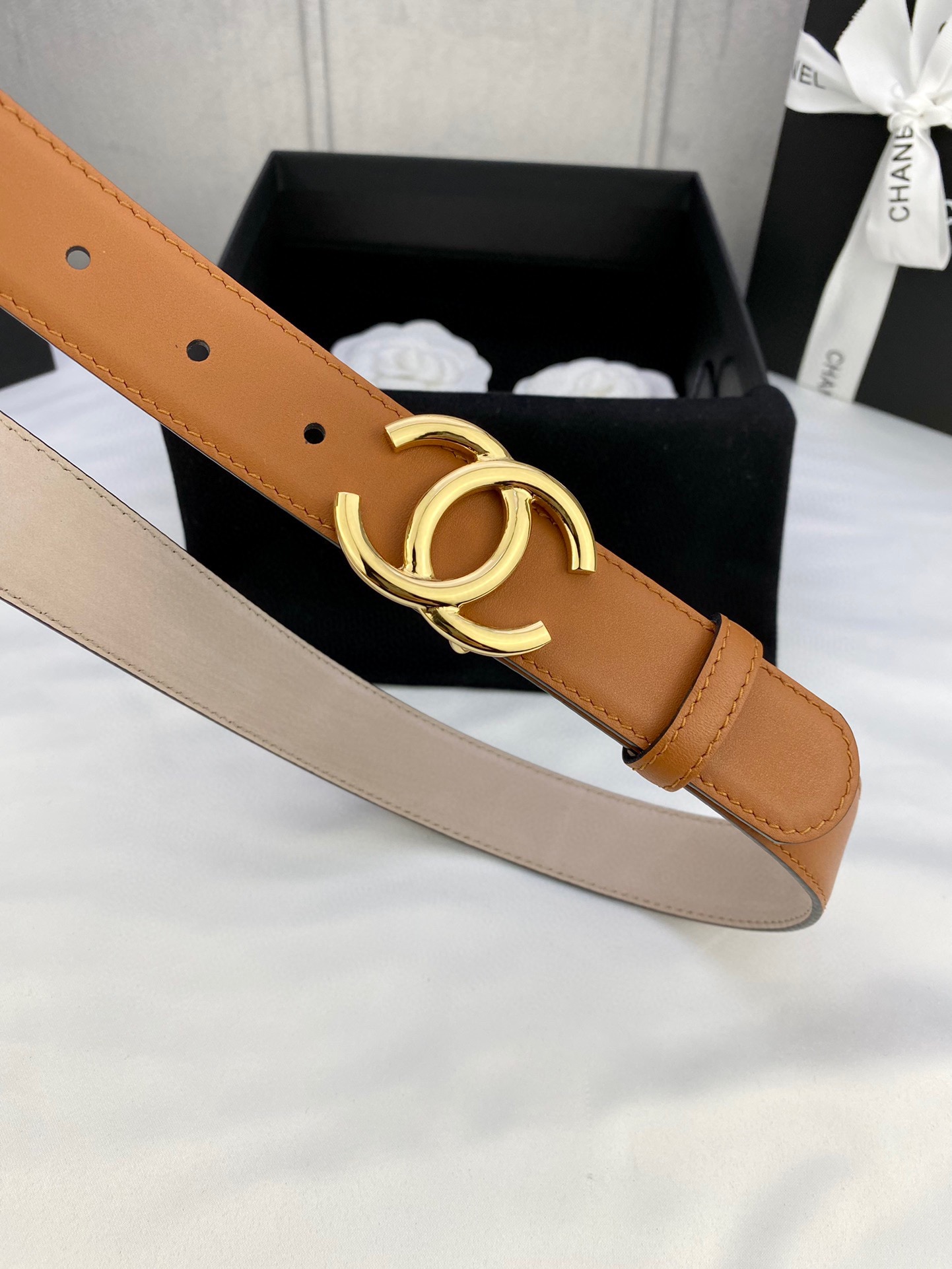 Chanel Leather Belts 1:1 Mirror Version