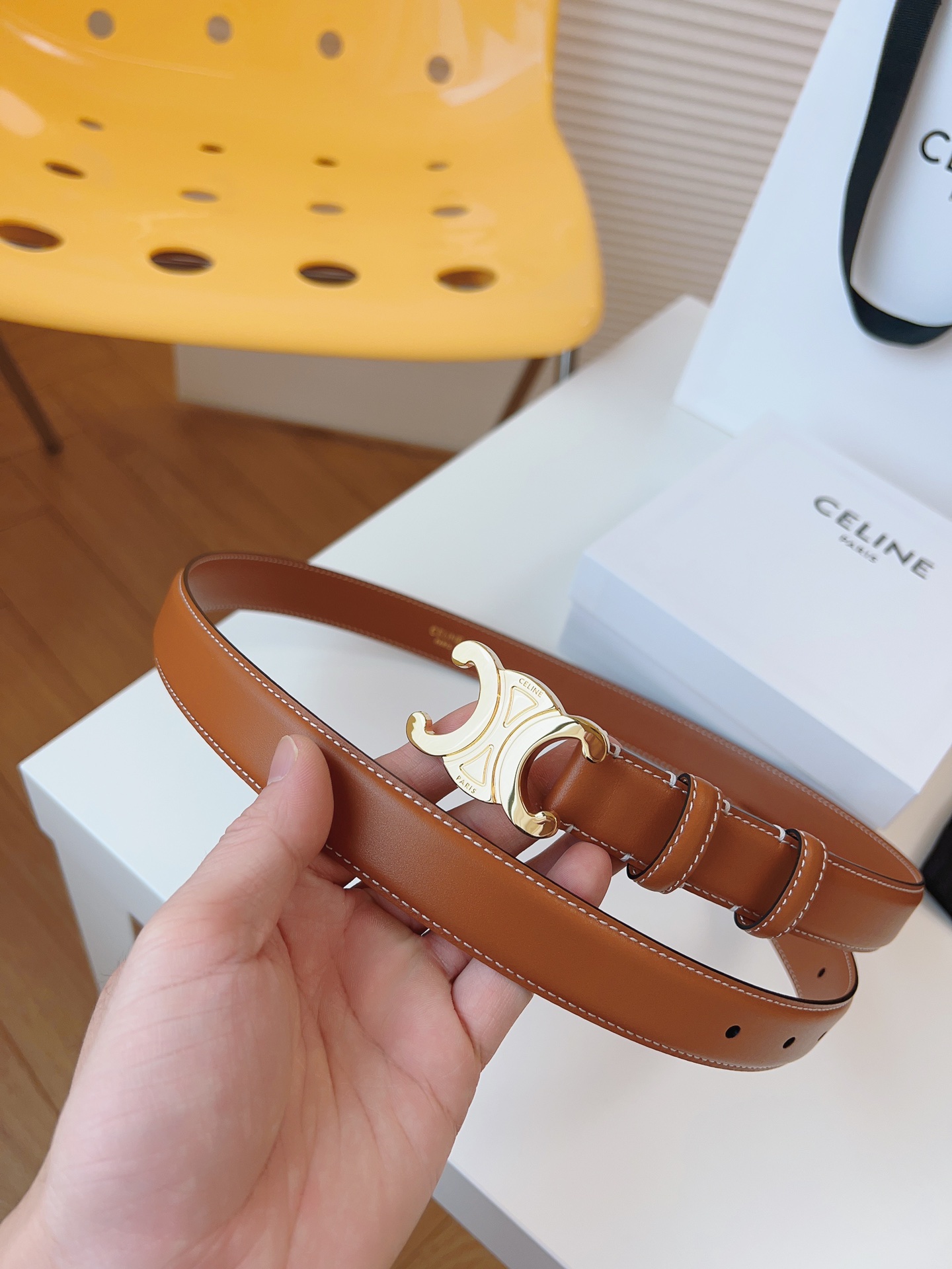 Celine Leather Belts 1:1 Mirror Version