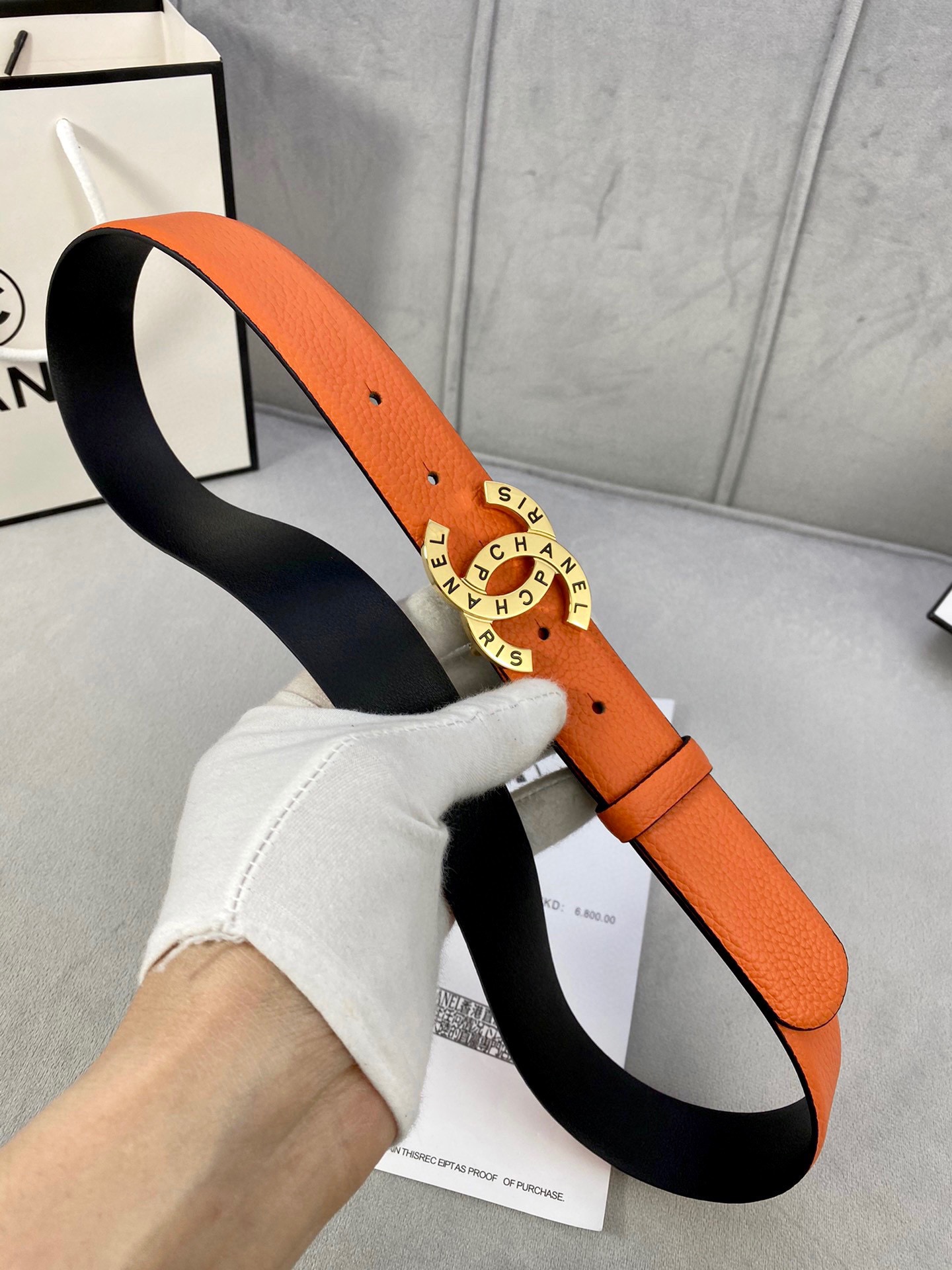 Chanel Leather Belts 1:1 Mirror Version