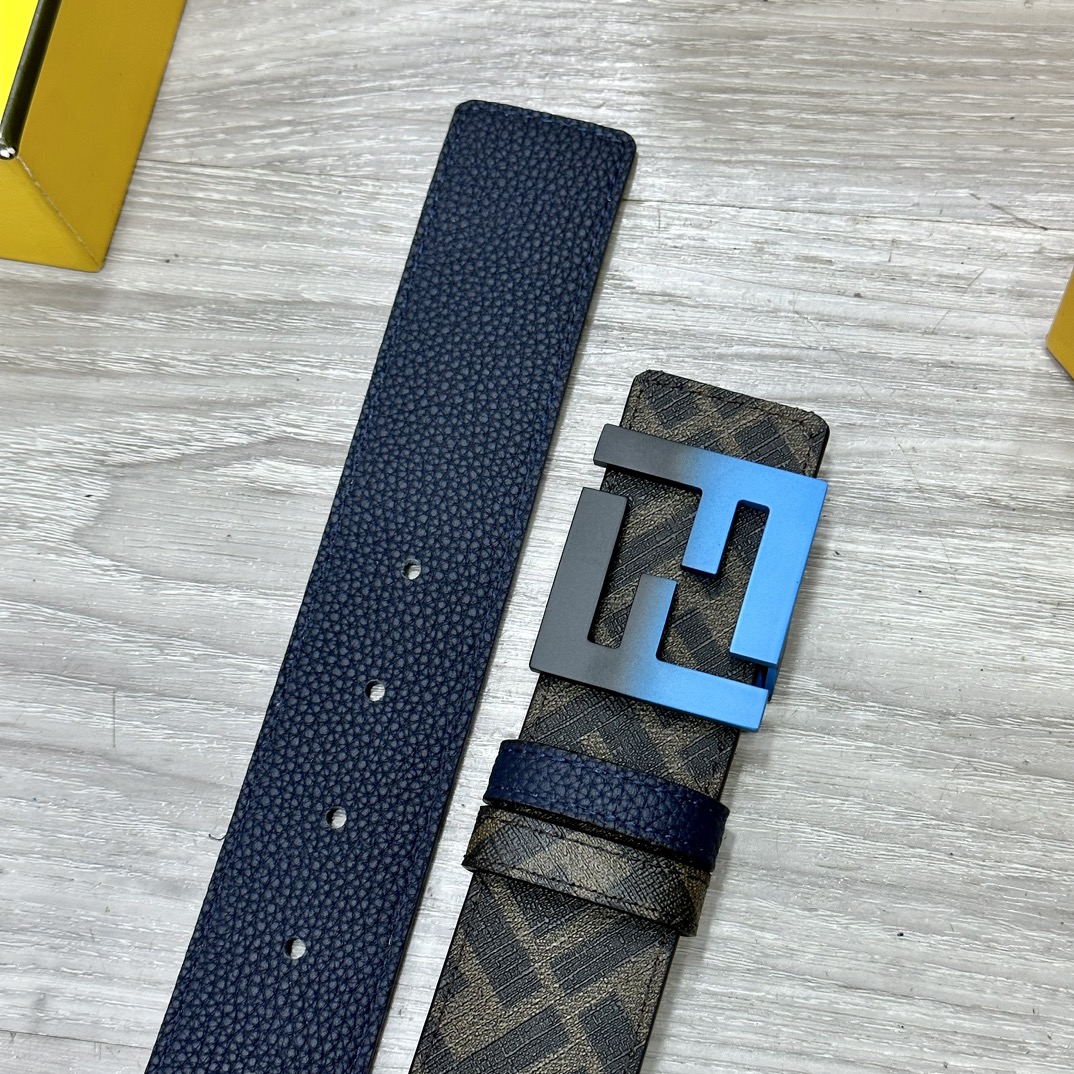 Fendi Leather Belts 1:1 Mirror Version