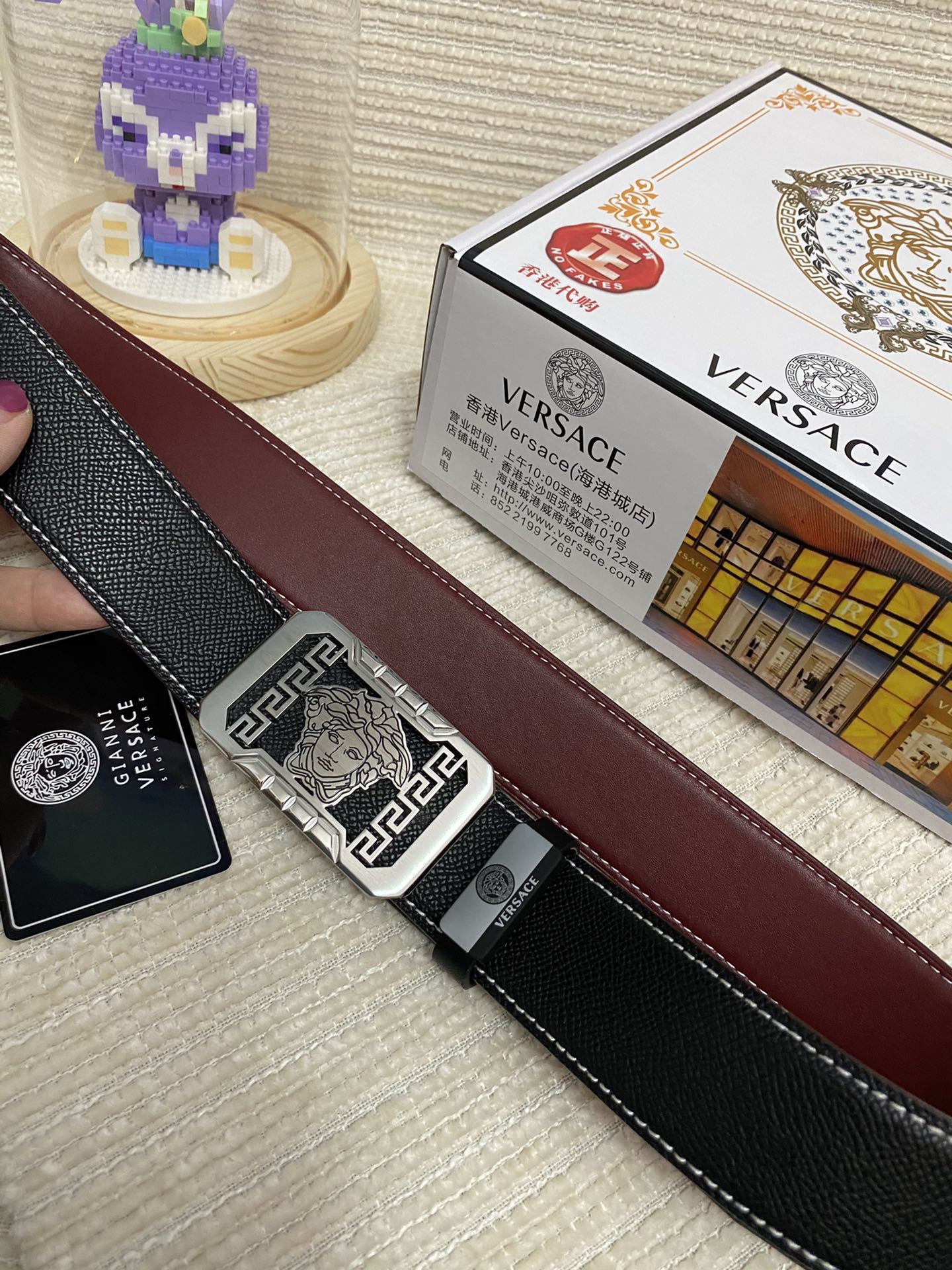 Versace Leather Belts 1:1 Mirror Version