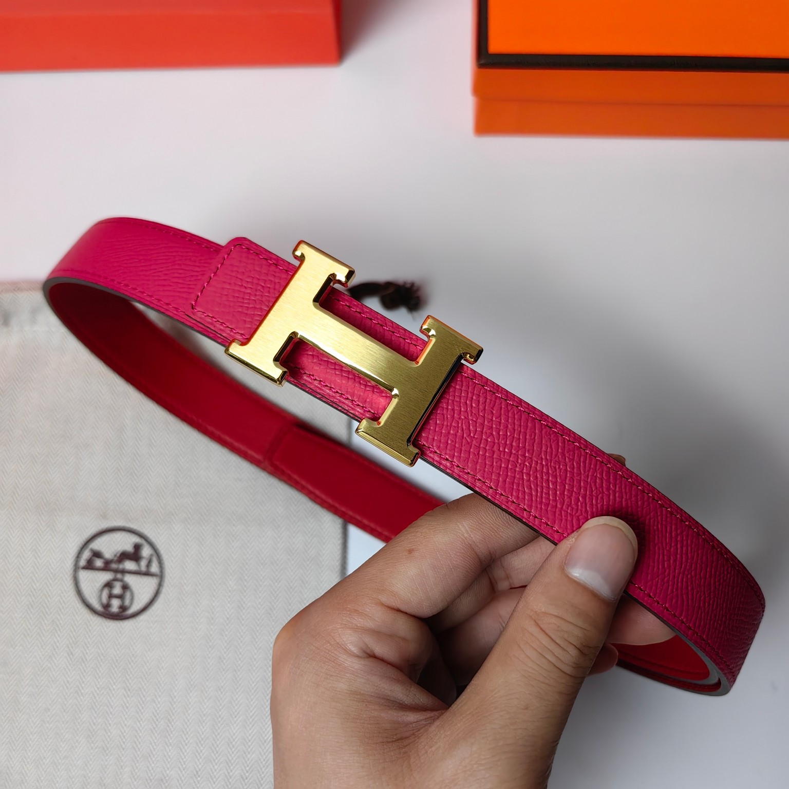 Hermes Leather Belts 1:1 Mirror Version