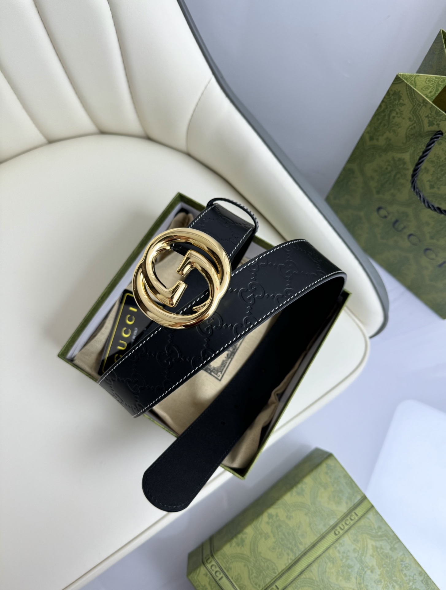 Gucci Leather Belts 1:1 Mirror Version