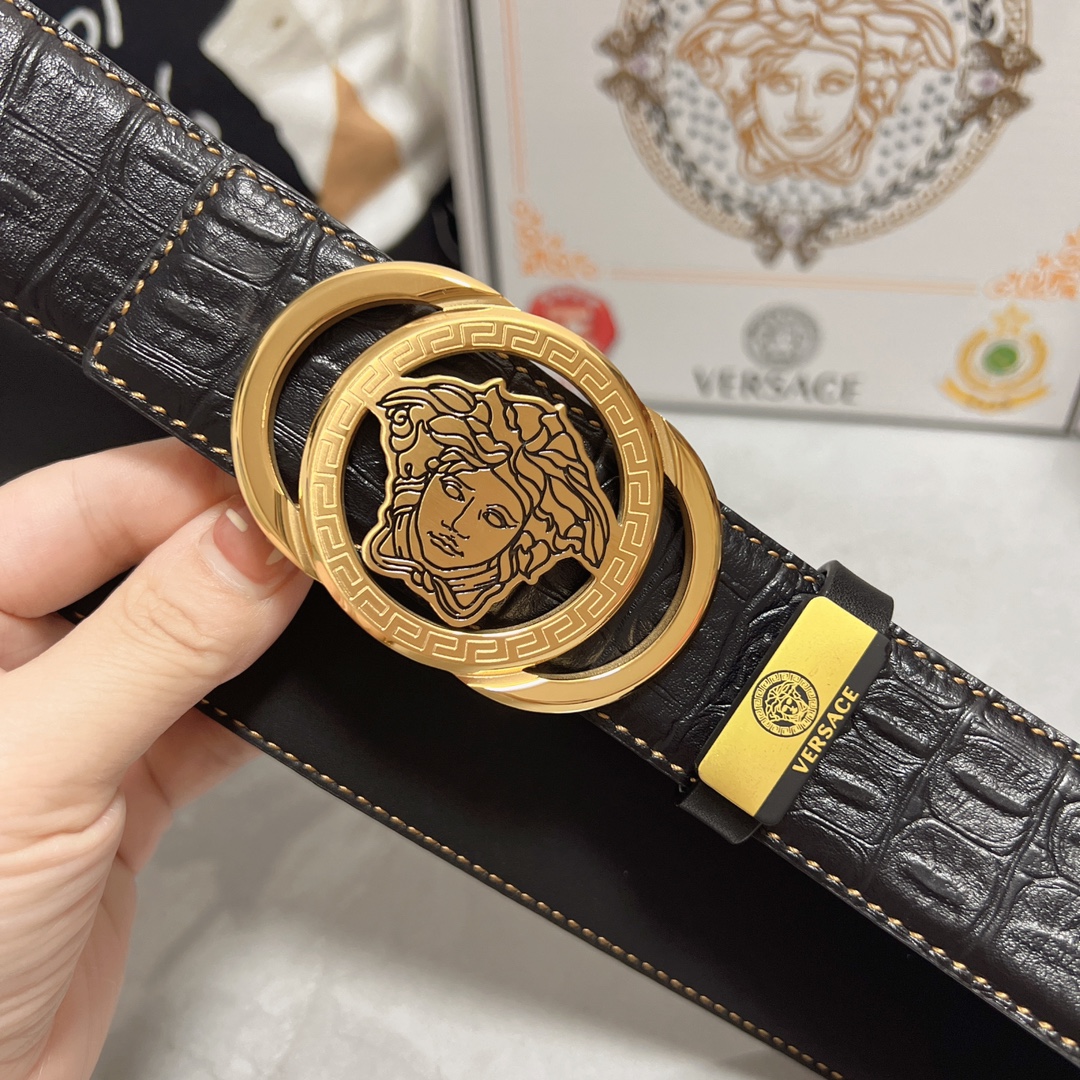Versace Leather Belts 1:1 Mirror Version