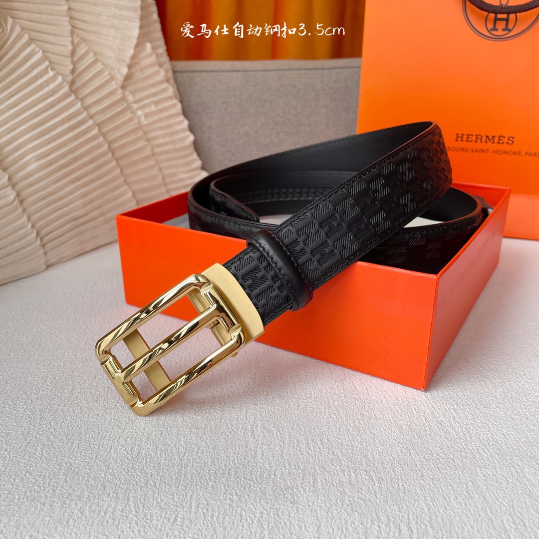 Hermes Leather Belts 1:1 Mirror Version