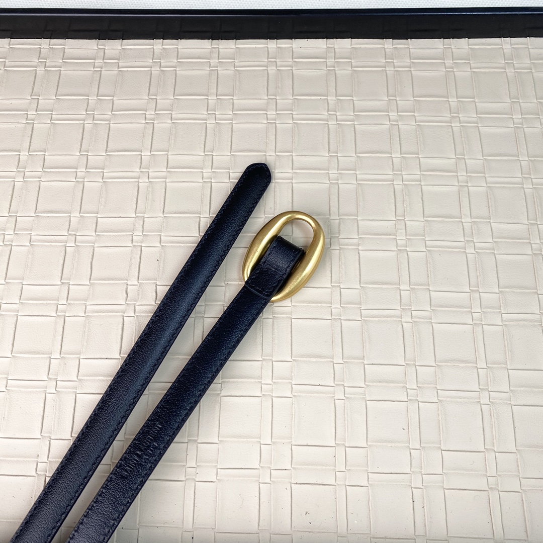 YSL Saint Laurent Leather Belts 1:1 Mirror Version