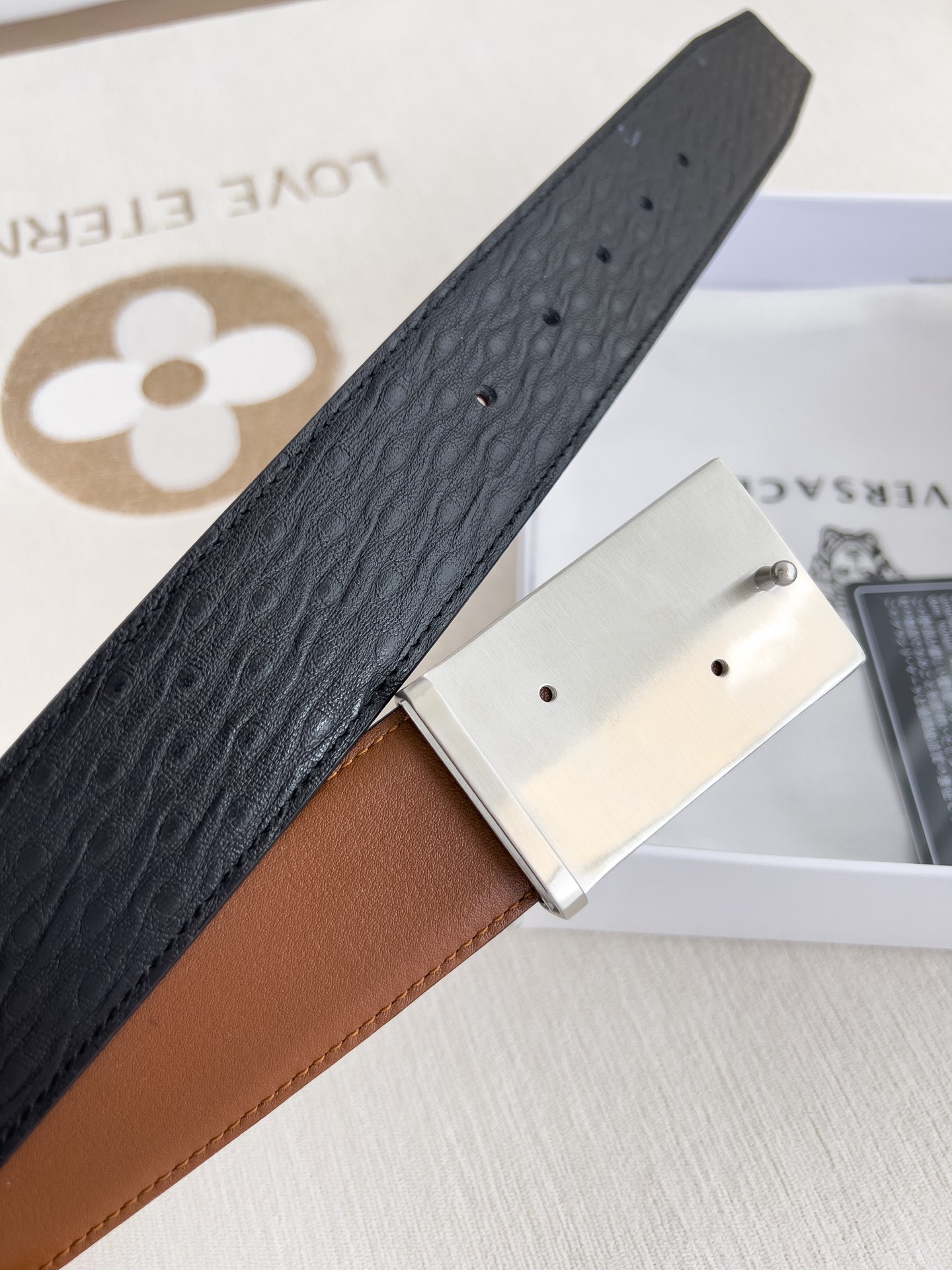 Versace Leather Belts 1:1 Mirror Version