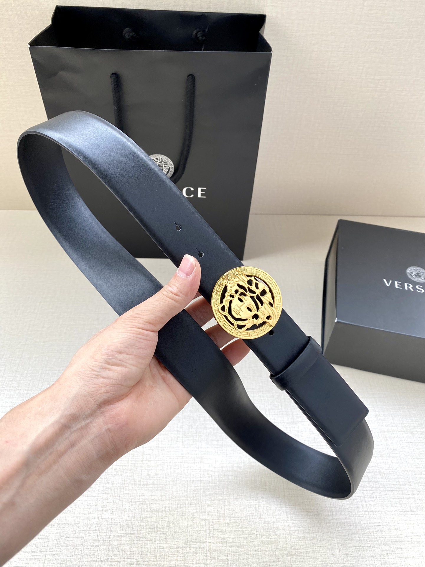 Versace Leather Belts 1:1 Mirror Version