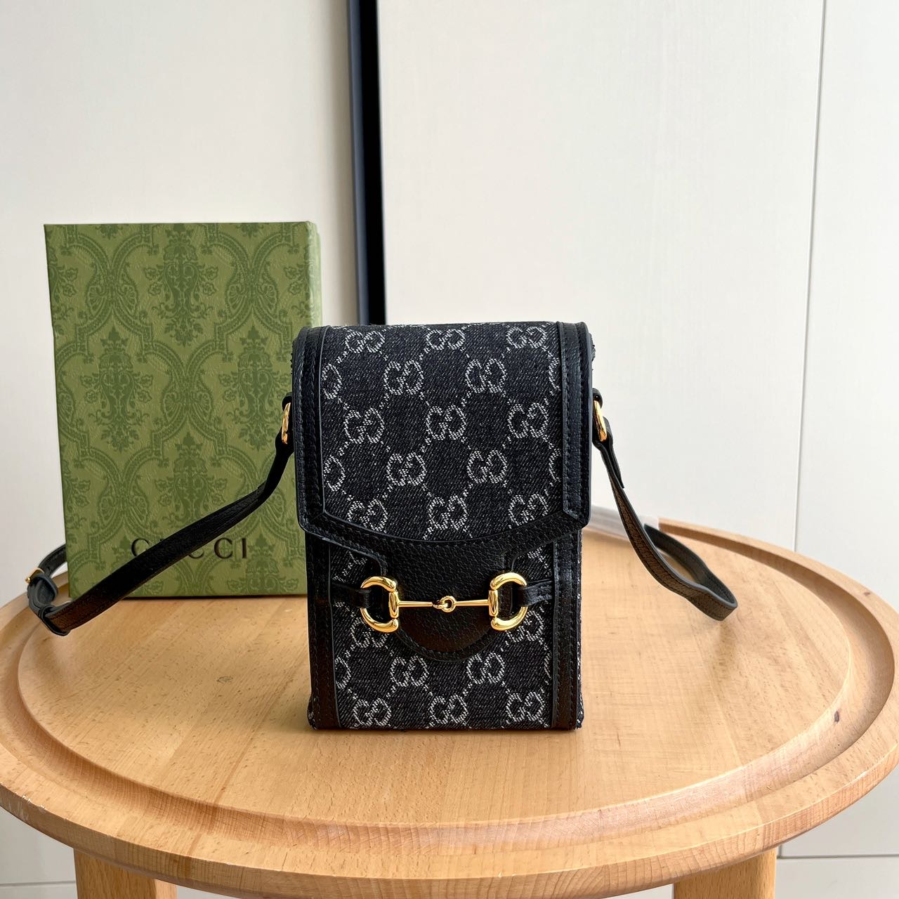 Gucci Horsebit 1955 Mini Shoulder Crossbody Bag(Replica)
