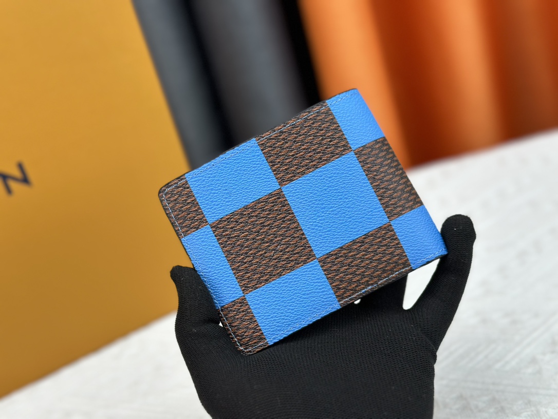 Louis Vuitton Brazza Damier Graphite Pixel N60895 M40452 Wallet Bag Handbag