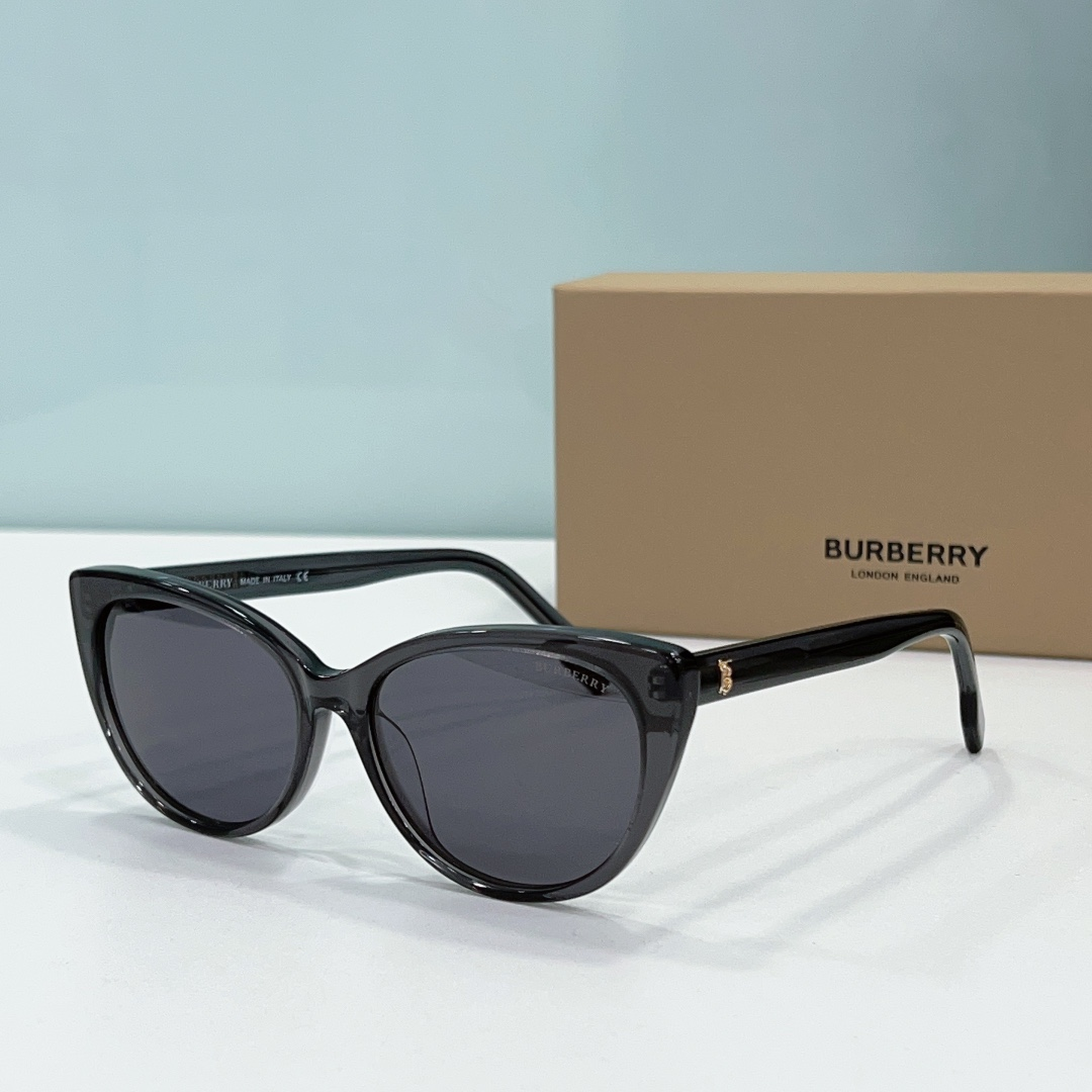 Burberry  Fashionable Cat-eye Sunglasses  Top quality （Replica）