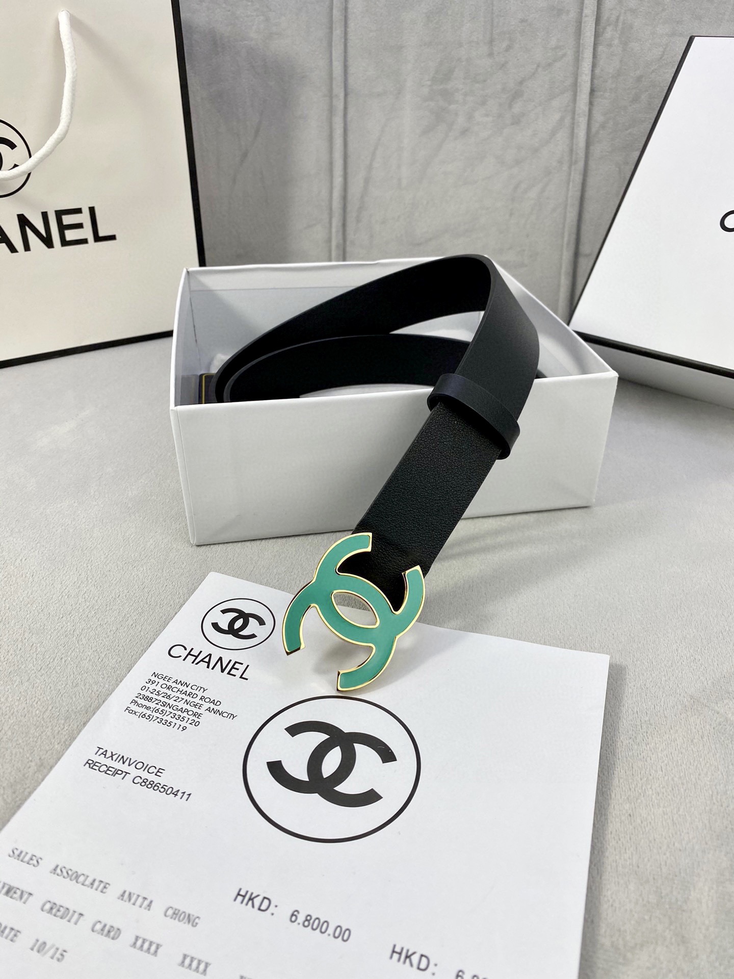 Chanel Leather Belts 1:1 Mirror Version