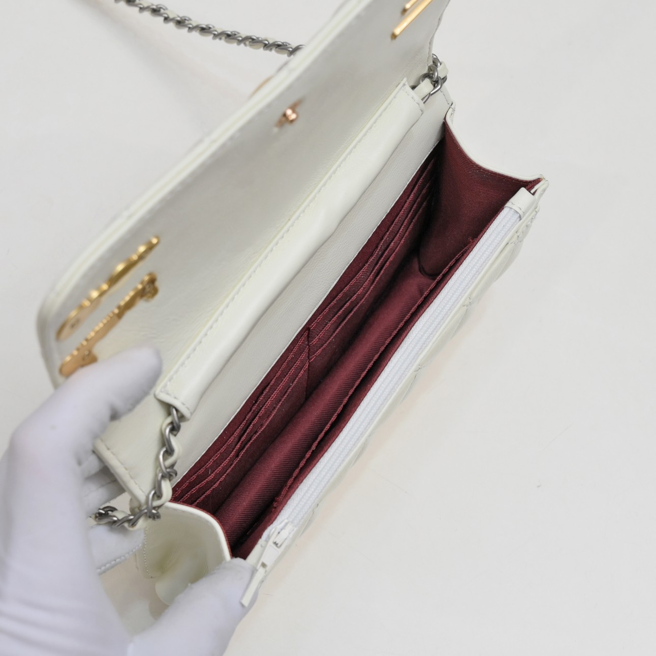 Chanel Alphabet Hardware CF Shoulder Bag Handbag