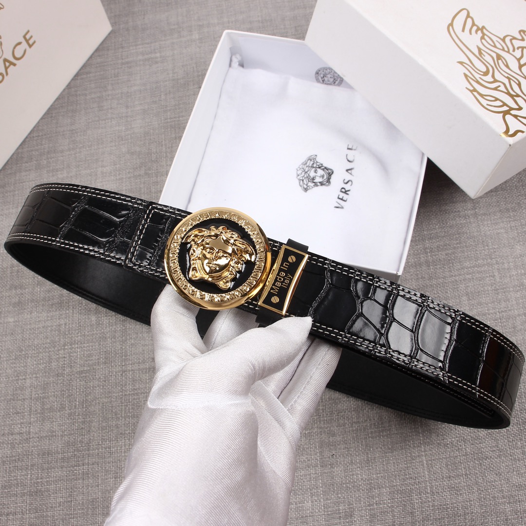 Versace Leather Belts 1:1 Mirror Version