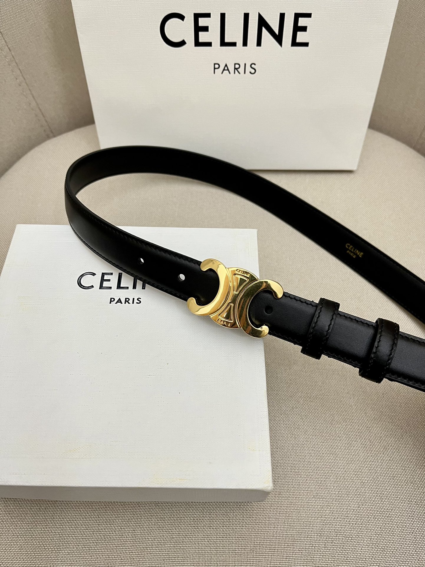 Celine Leather Belts 1:1 Mirror Version