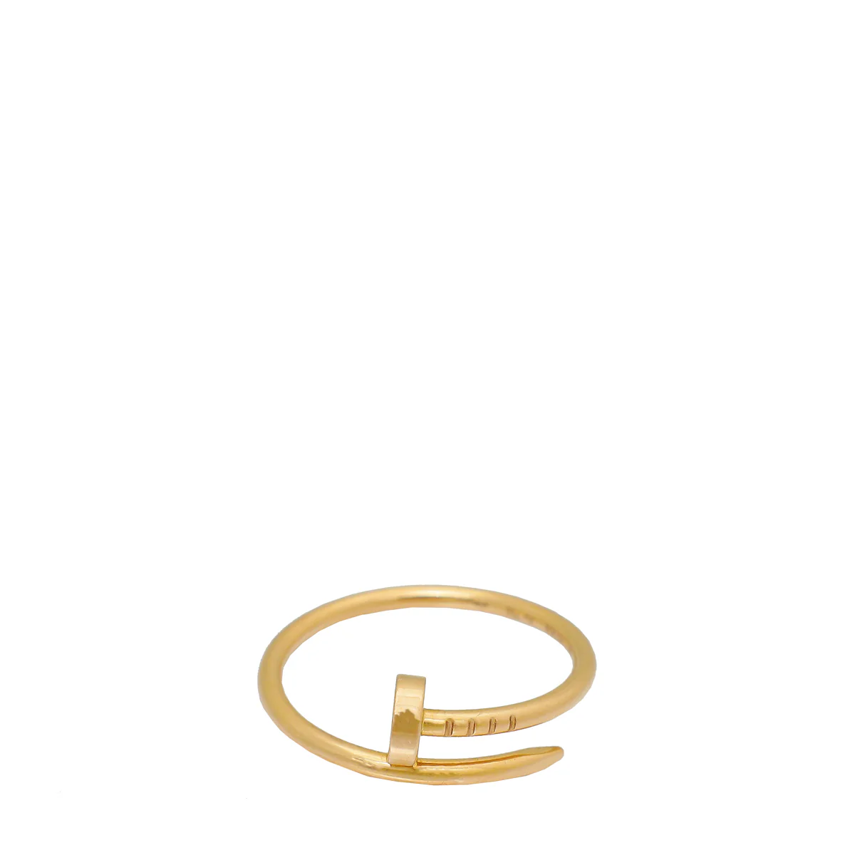 Cartier 18K Pink Gold Small Model juste Un Clou Ring 60