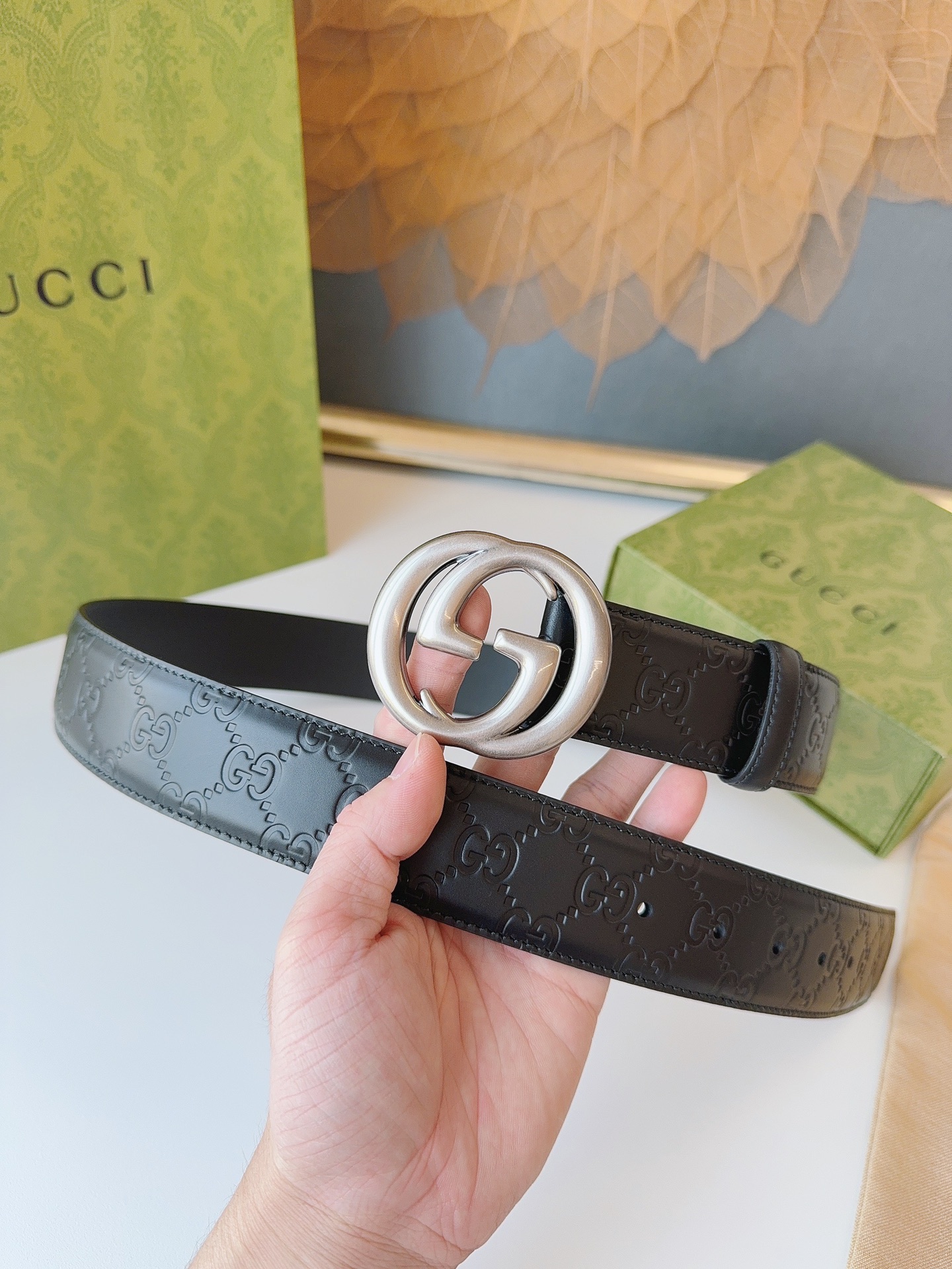Gucci Leather Belts 1:1 Mirror Version