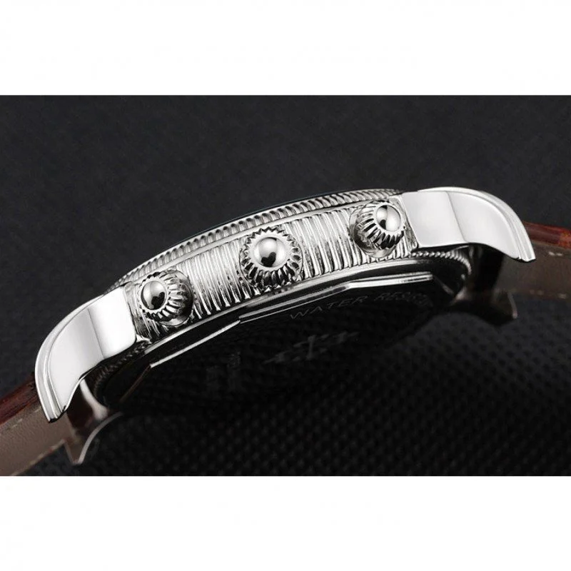 Chronograph Black Dial With Diamonds 40 mm, Stainless Steel