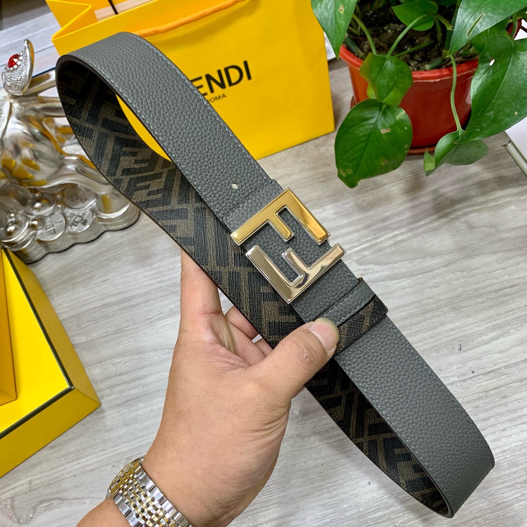 Fendi Leather Belts 1:1 Mirror Version
