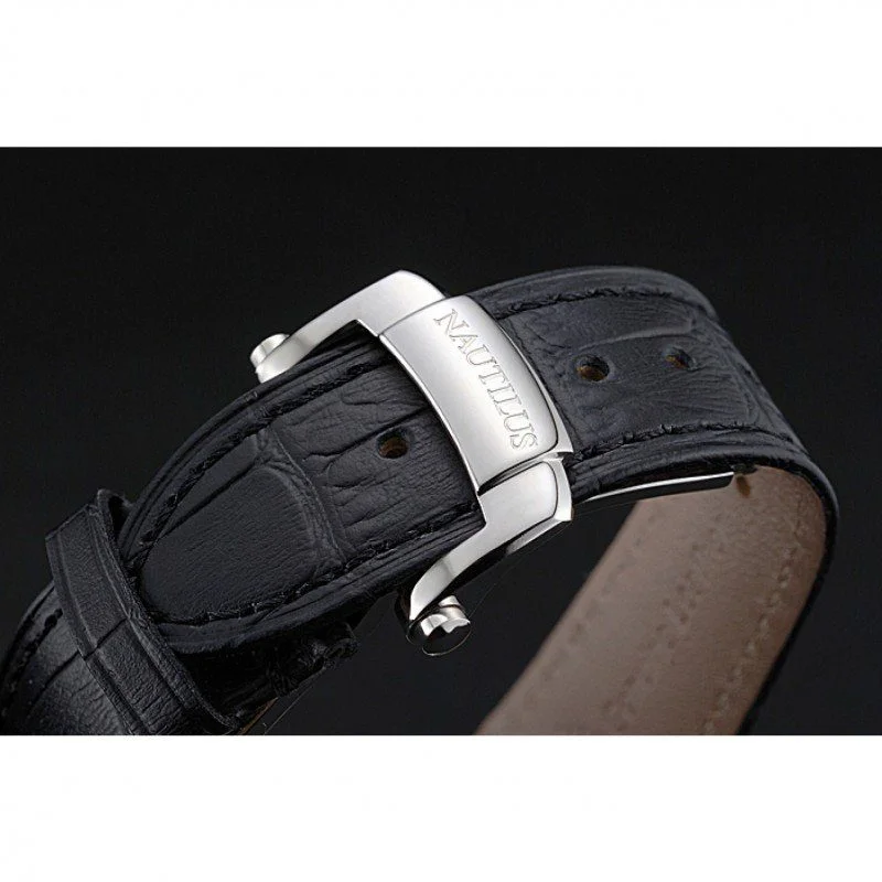 Nautilus 5711G-001 Dial Black 40 mm, Stainless Steel