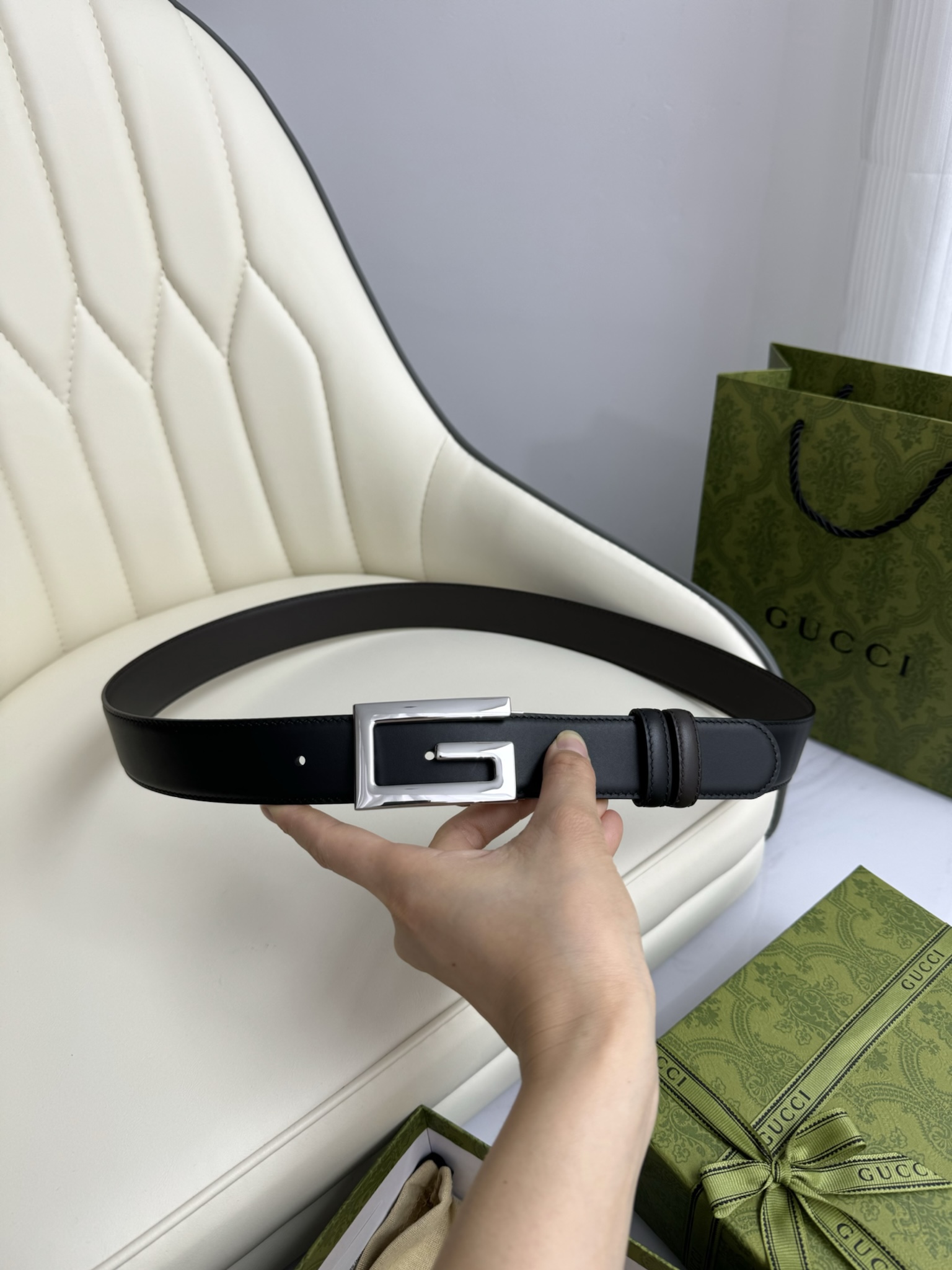 Gucci Leather Belts 1:1 Mirror Version