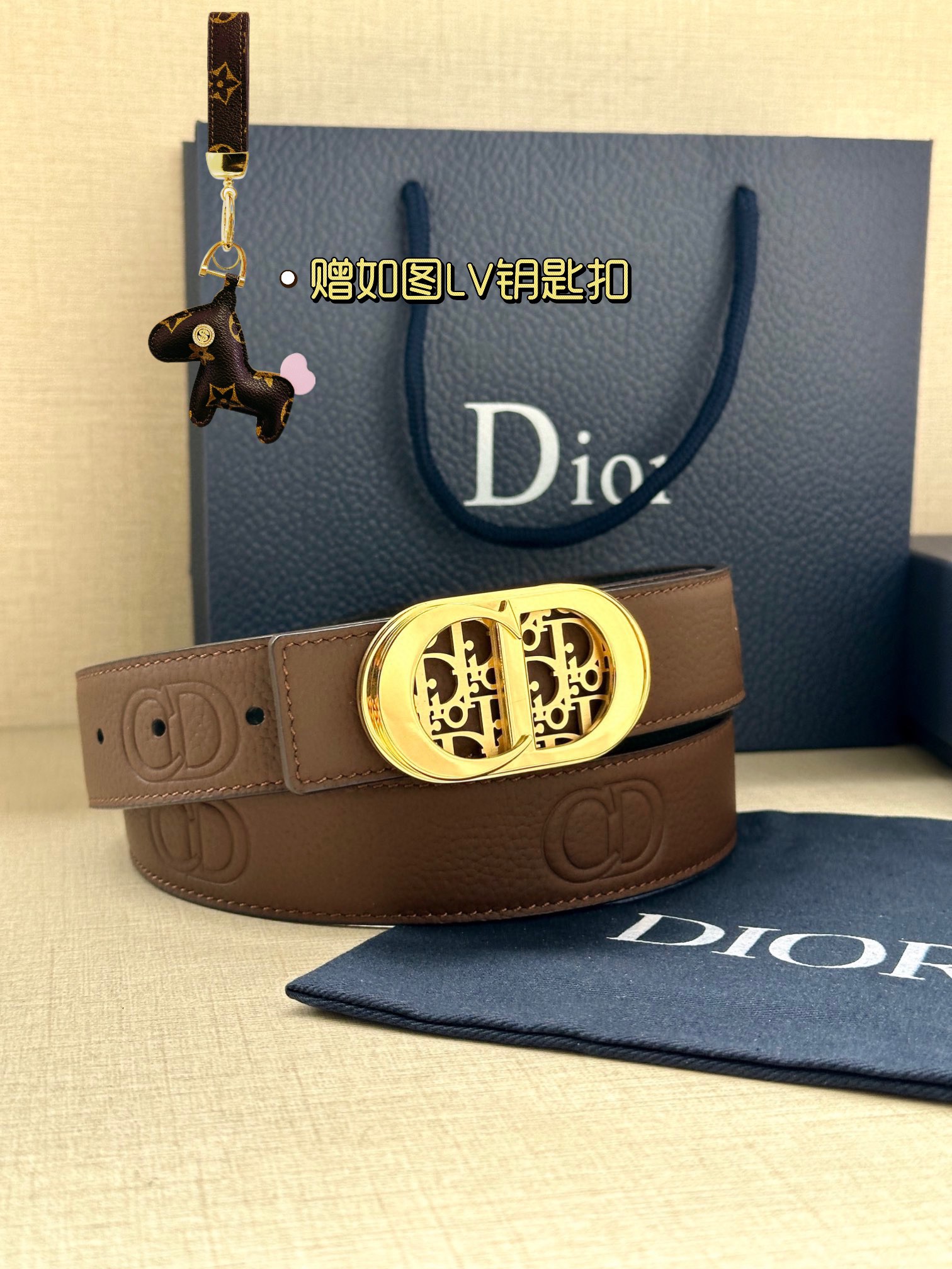 Dior Leather Belts 1:1 Mirror Version