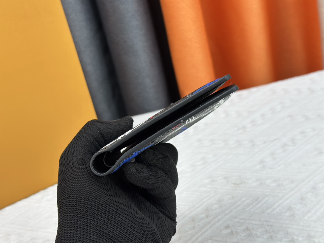 Louis Vuitton Brazza Damier Graphite Pixel N60895 M40452 Wallet Bag Handbag