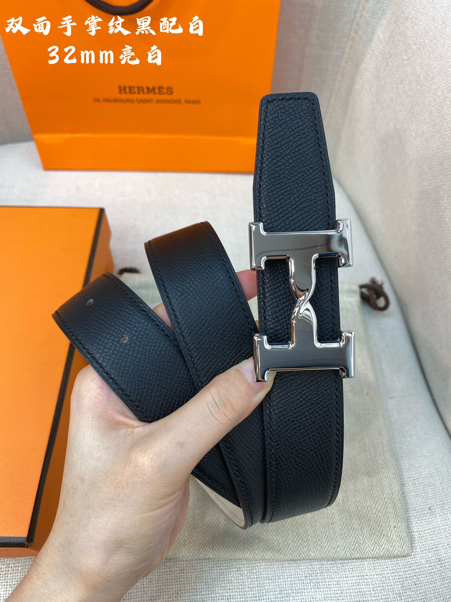 Hermes Leather Belts 1:1 Mirror Version
