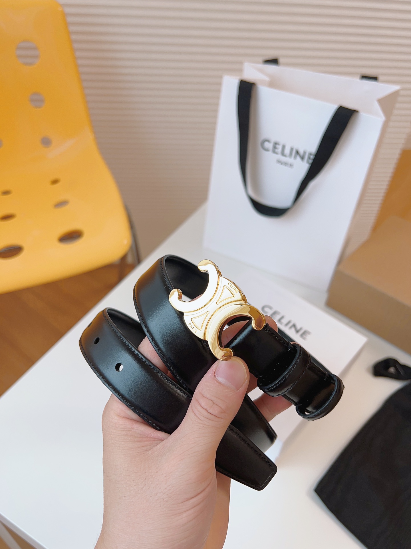 Celine Leather Belts 1:1 Mirror Version