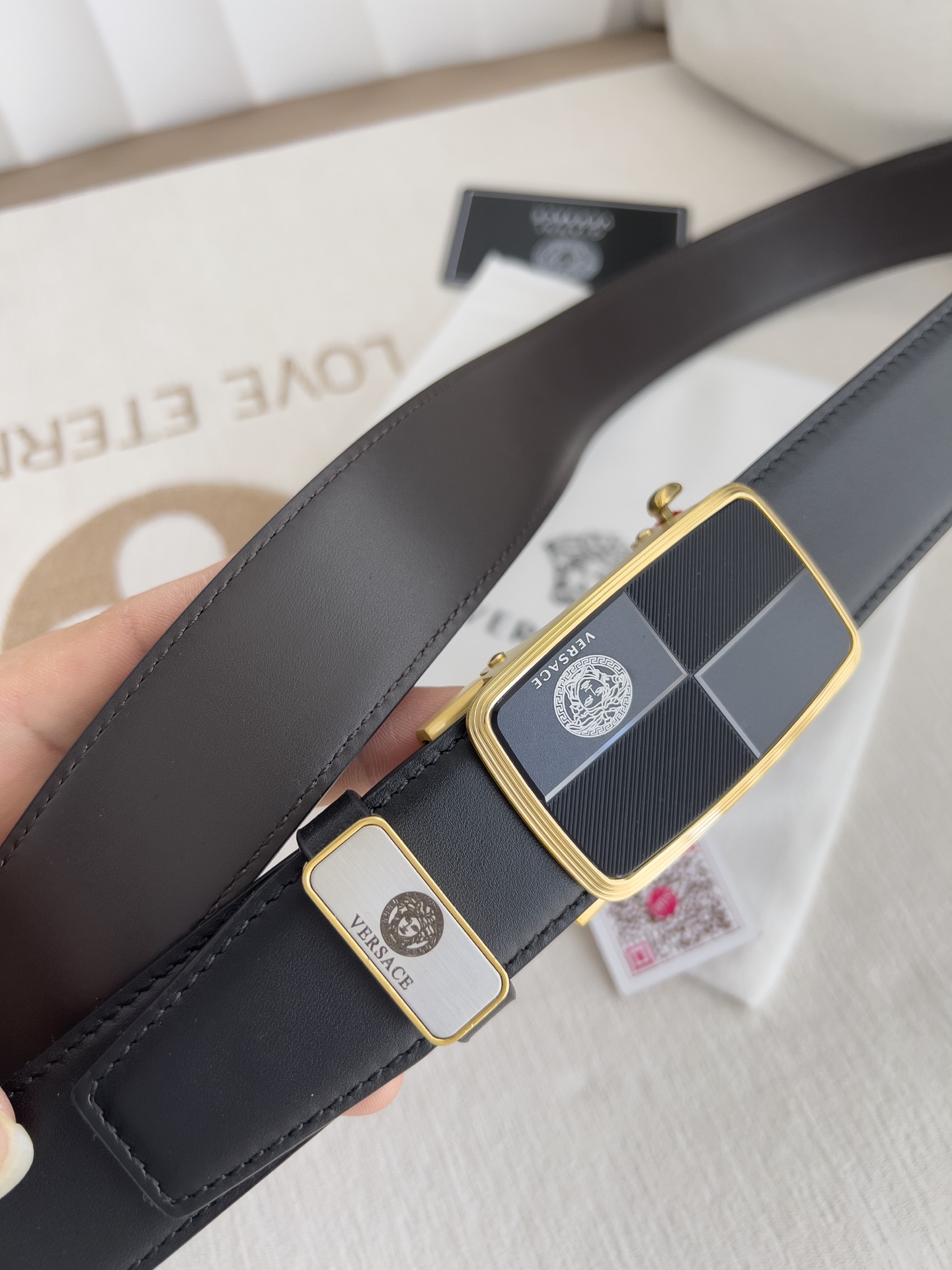 Versace Leather Belts 1:1 Mirror Version