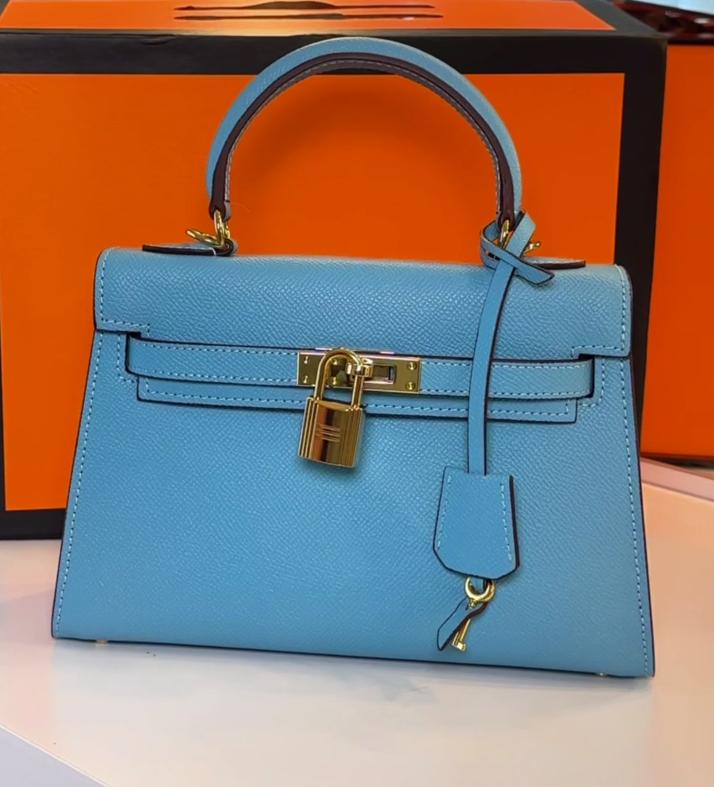 Hermes Kelly Gold Buckle Bag-Epsom Shoulder Bag Handbag(Replica)