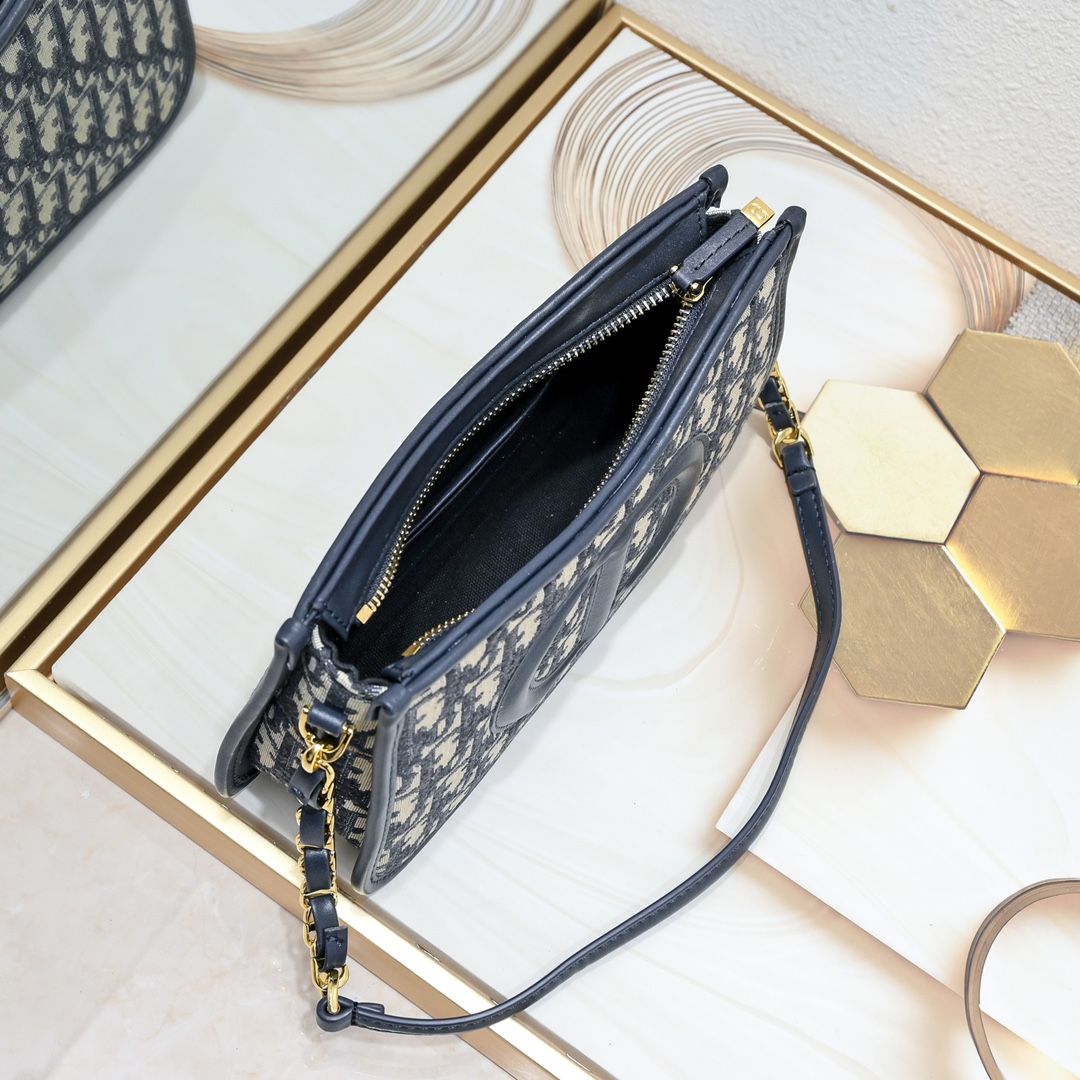 Dior Signature Hobo Shoulder Bag Handbag