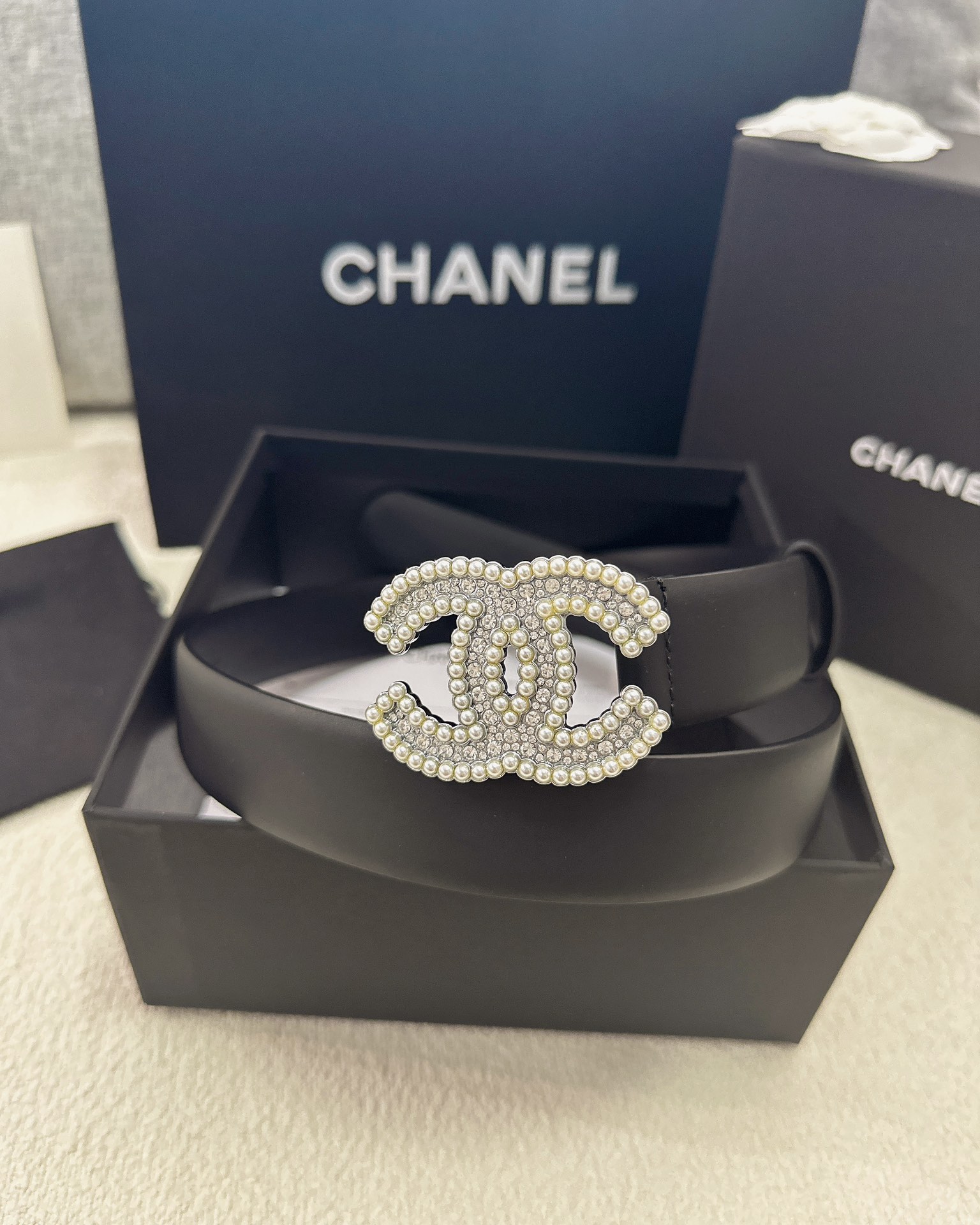 Chanel Leather Belts 1:1 Mirror Version