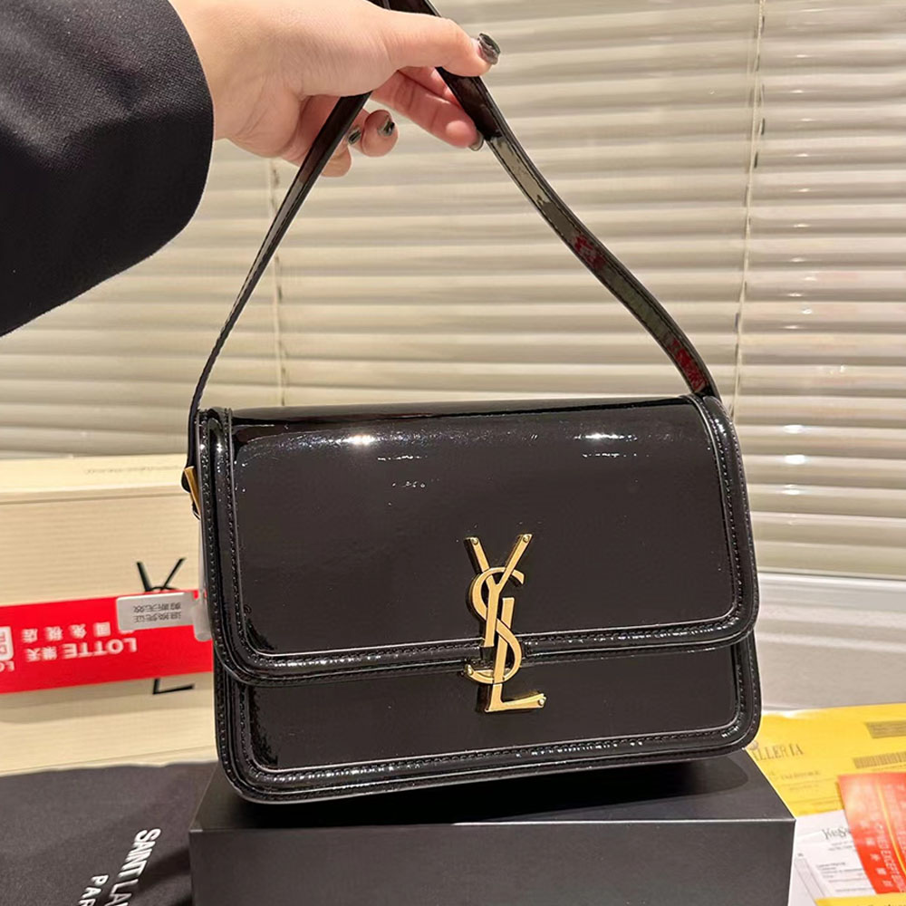 Saint Laurent YSL SOFLERINO Box Glossy Shoulder Bag (Replica)