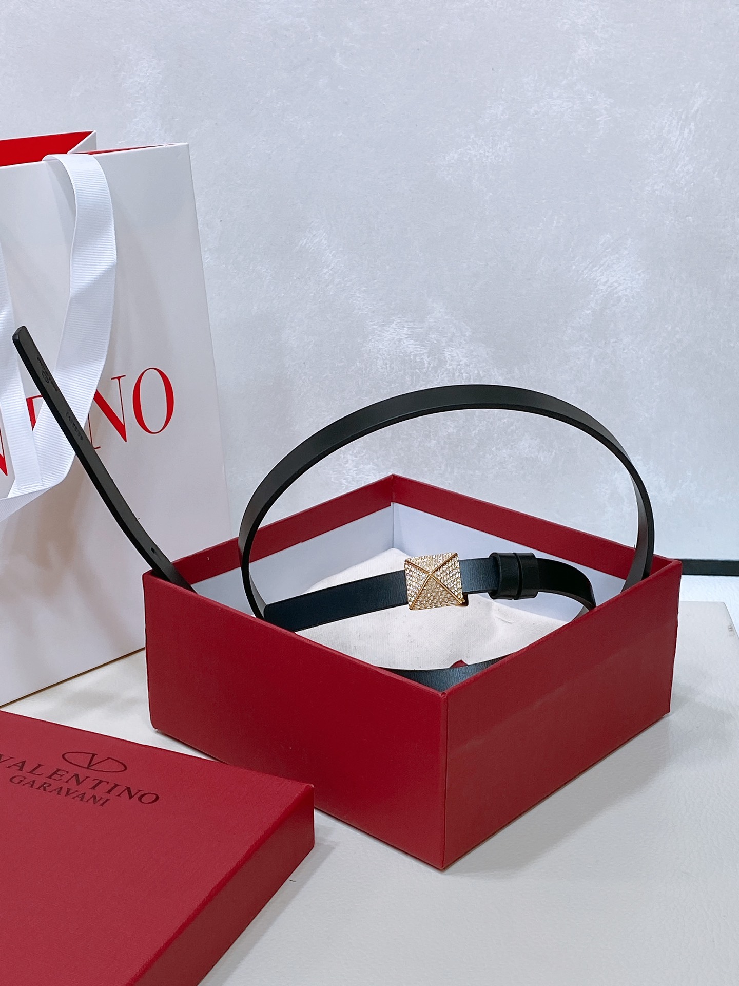 Valentino Leather Belts 1:1 Mirror Version