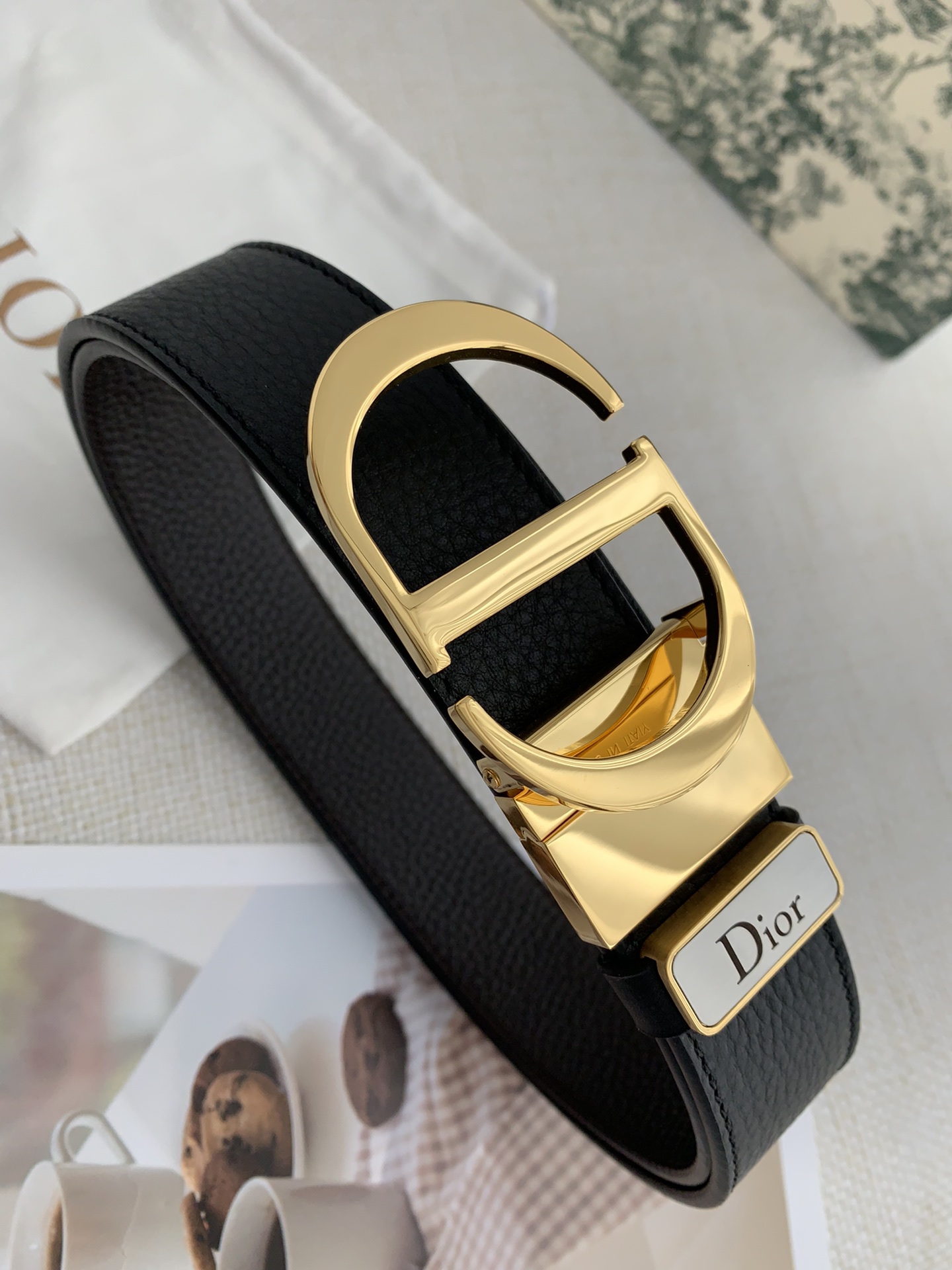 Dior Leather Belts 1:1 Mirror Version