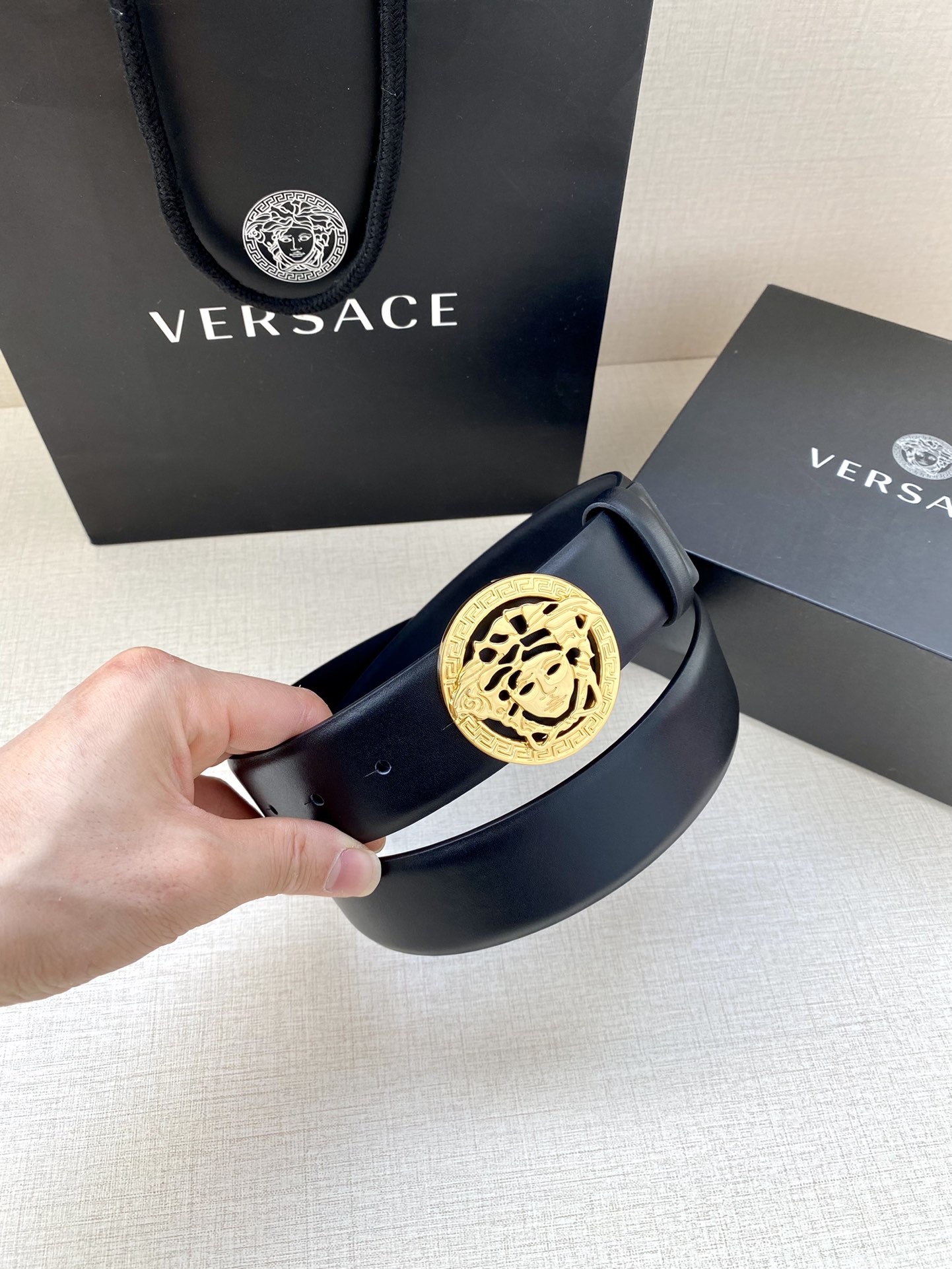 Versace Leather Belts 1:1 Mirror Version