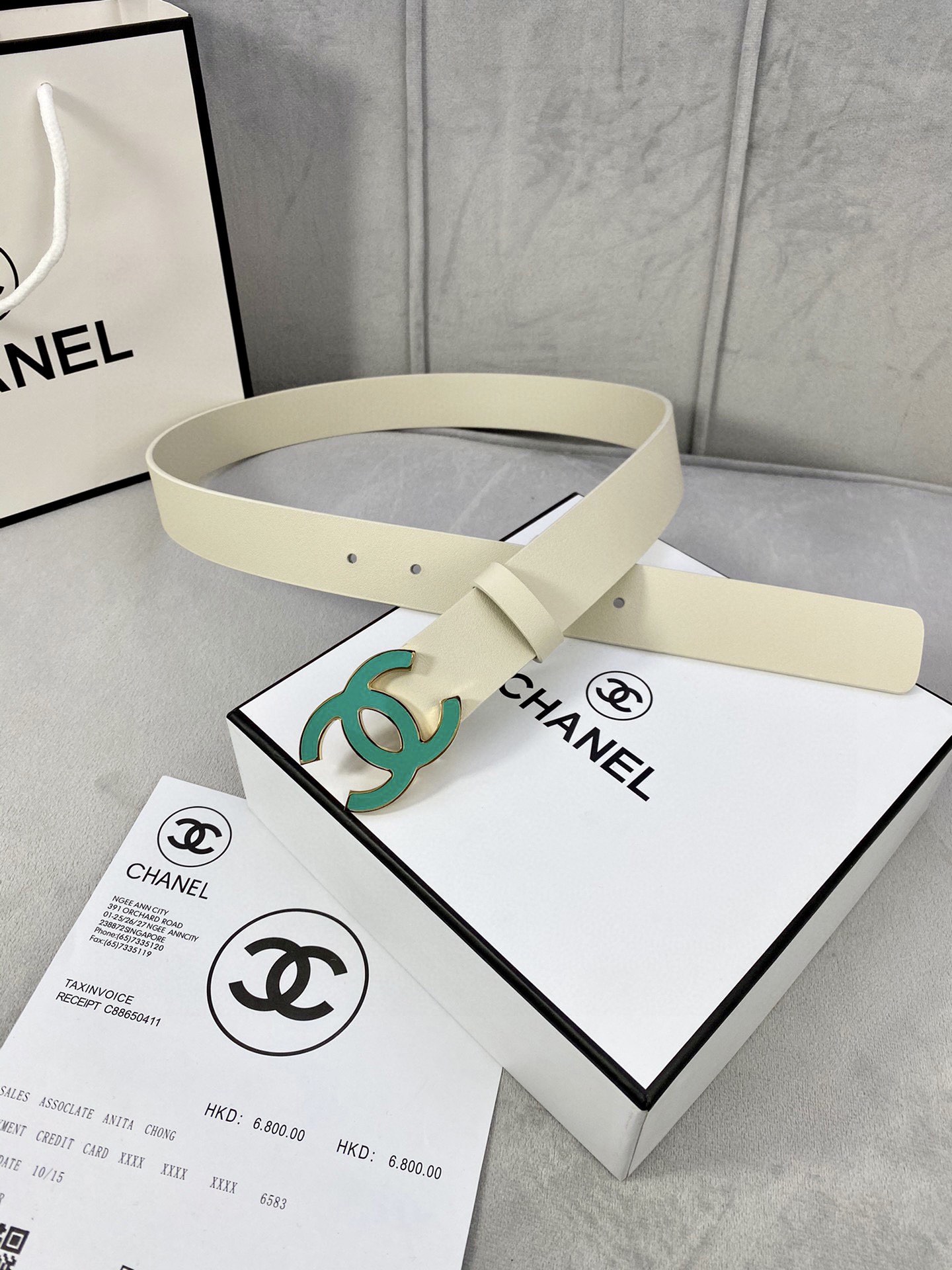 Chanel Leather Belts 1:1 Mirror Version