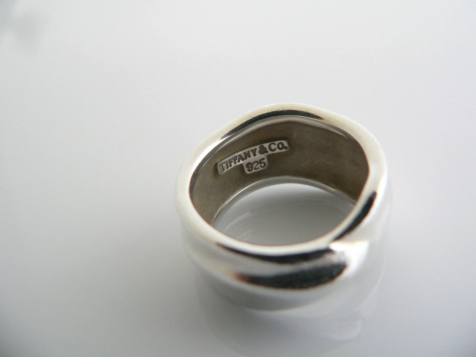 Tiffany & Co Ring Nature Leaf Band Sz 6 Statement Garden Lover Gift T and Co Art