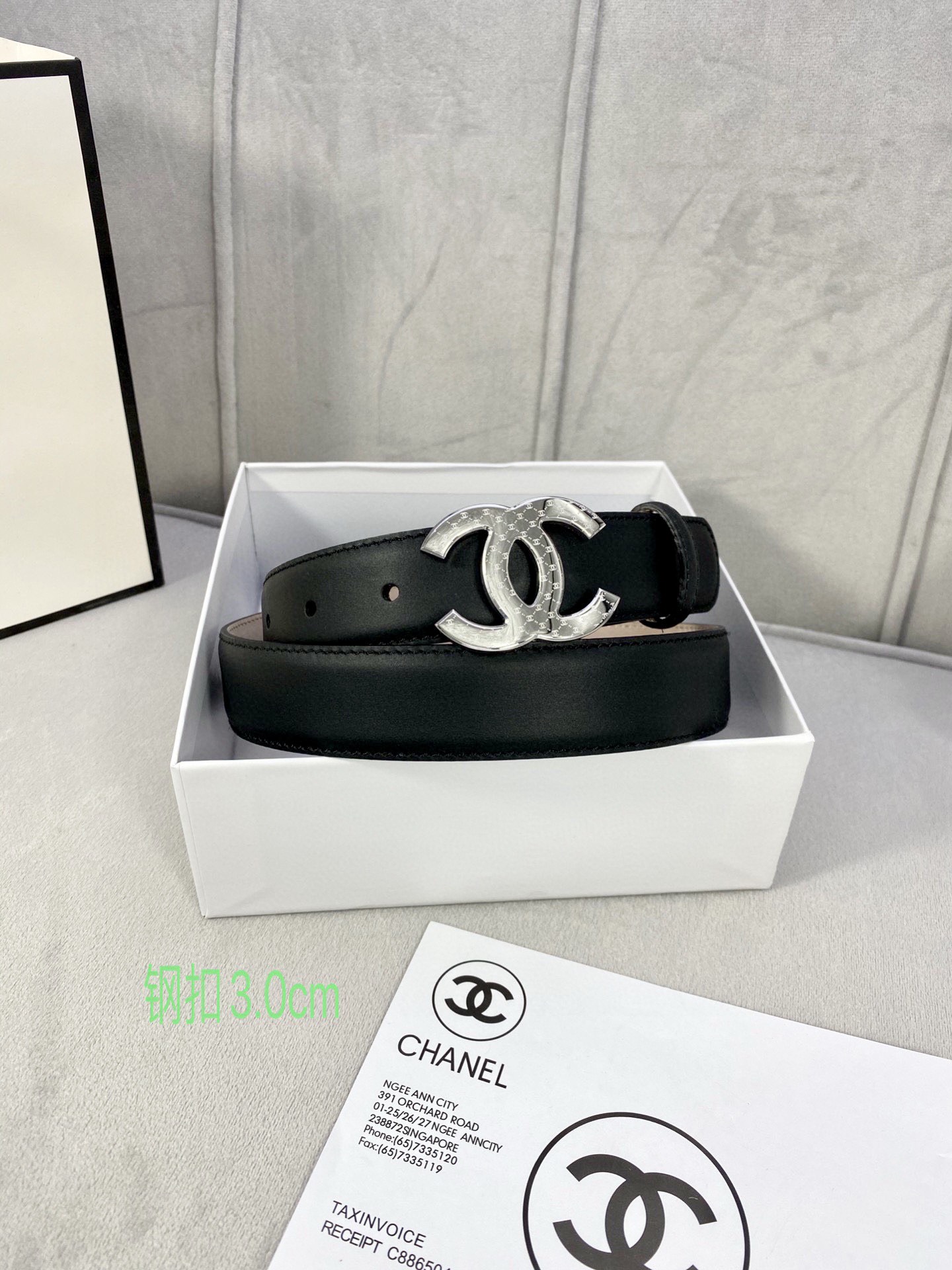 Chanel Leather Belts 1:1 Mirror Version