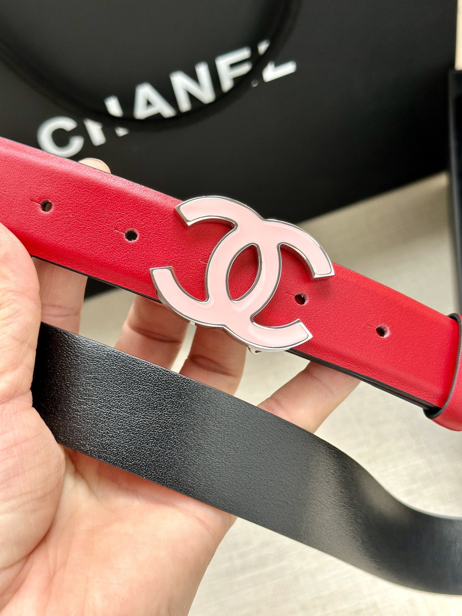 Chanel Leather Belts 1:1 Mirror Version